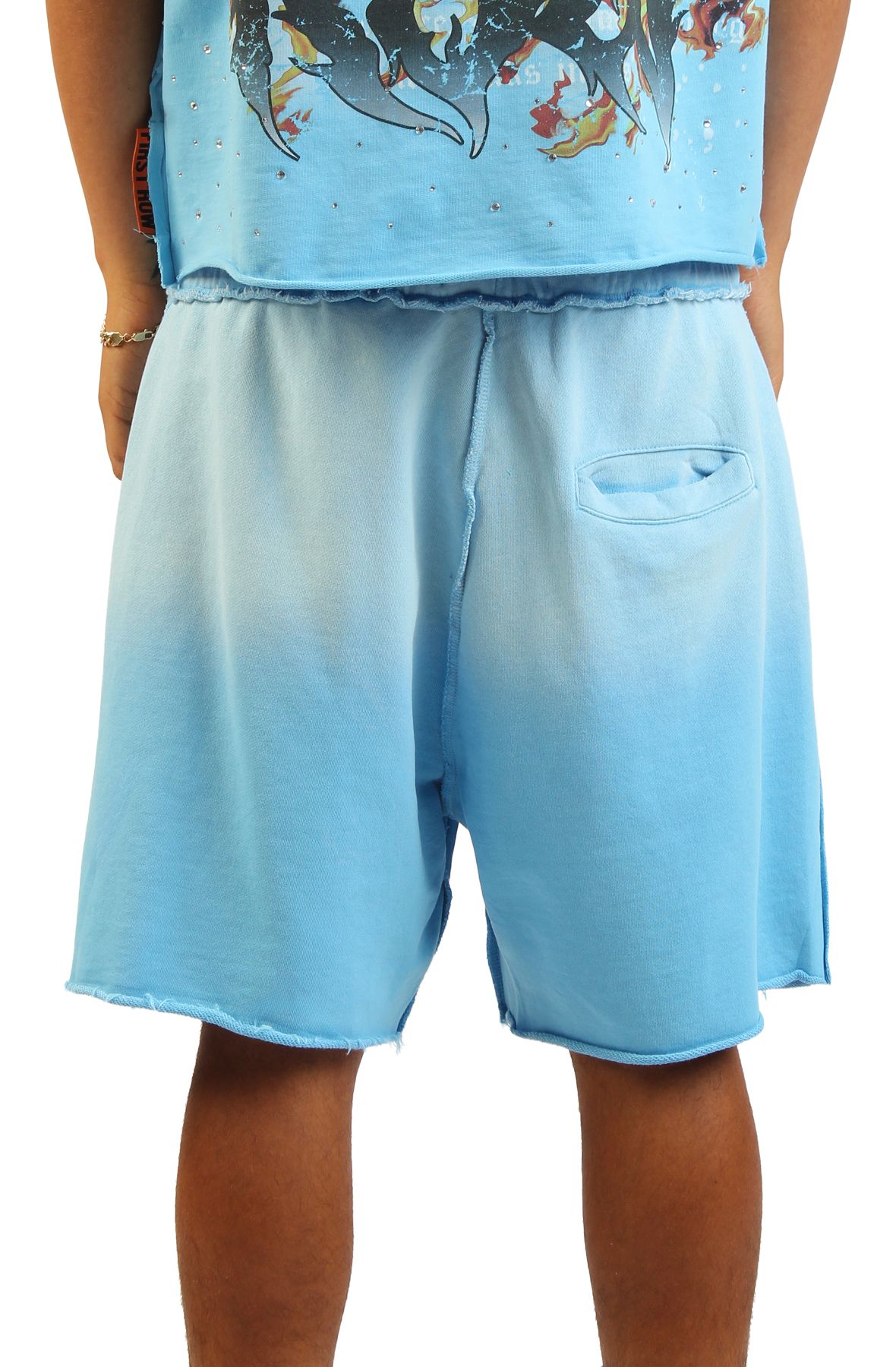 FIRST ROW Road To Paradise Shorts FRBS1004A-SKY - Shiekh