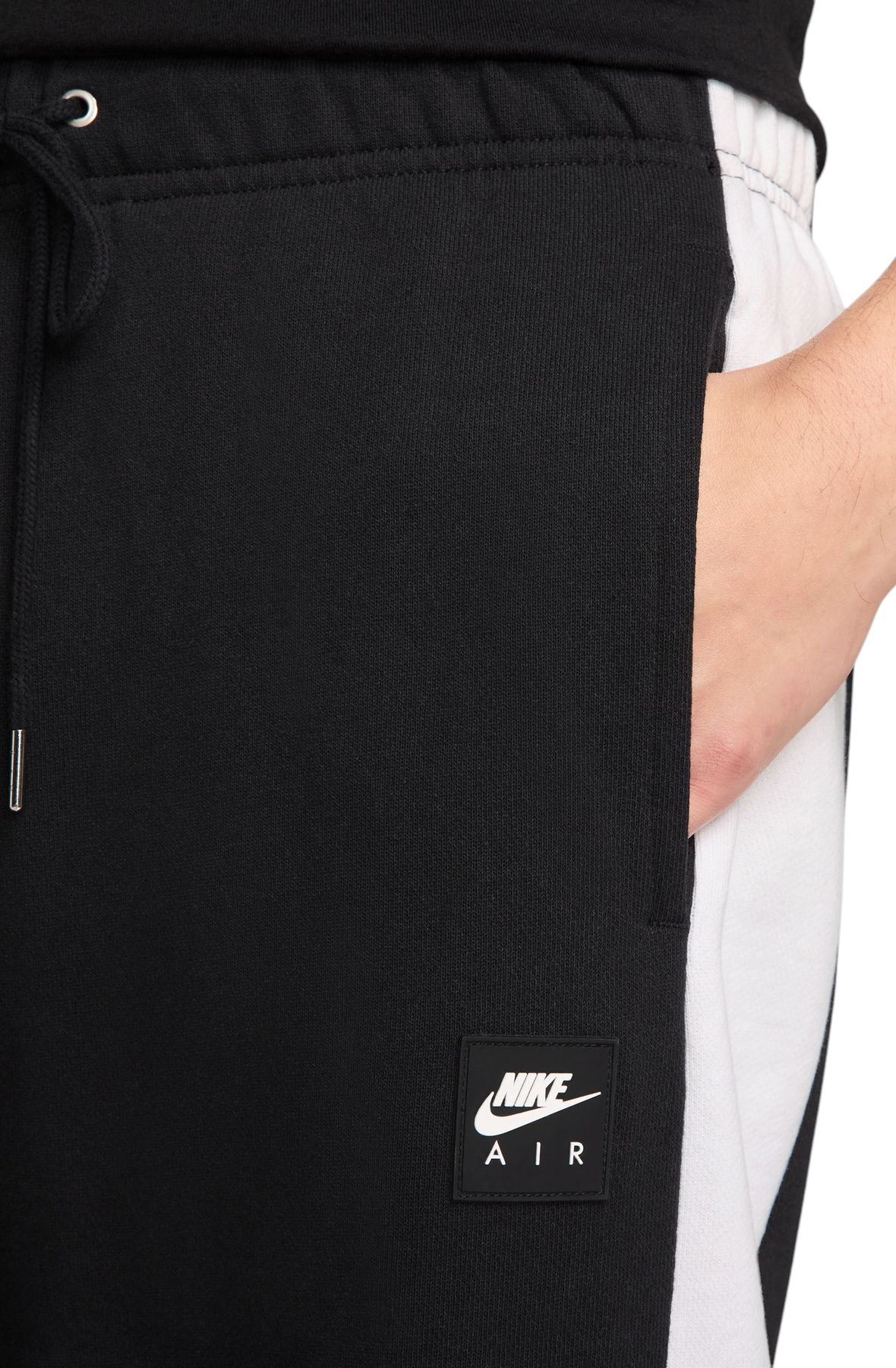 NIKE Air Open Hem Fleece Pants HJ0287 010 - Shiekh