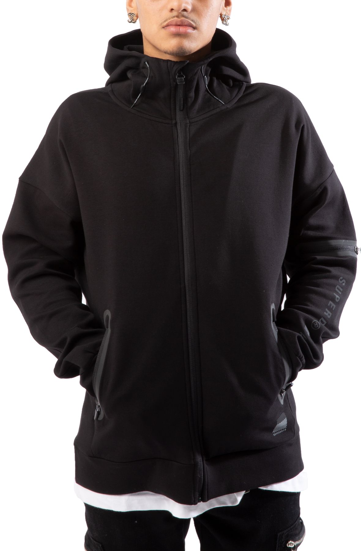 SUPERDRY Training Gymtech Zip Hoodie MS310174A02A Shiekh