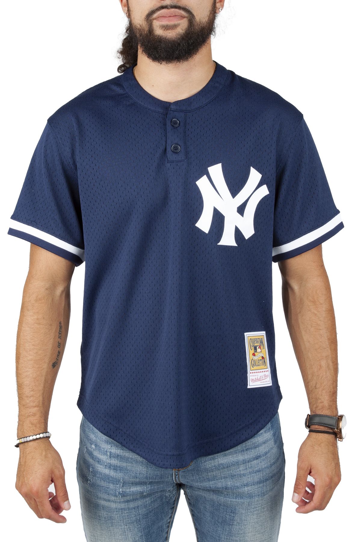 Men's Mitchell & Ness Derek Jeter Navy New York Yankees