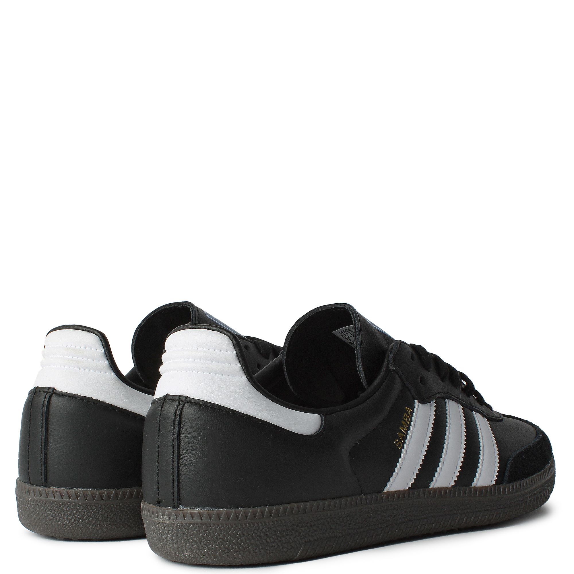 Adidas Samba OG Sneakers in Core Black/White, Size UK 6 | END. Clothing