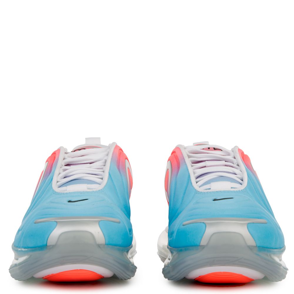 Nike Air Max 720 trainers in pink and blue, ASOS