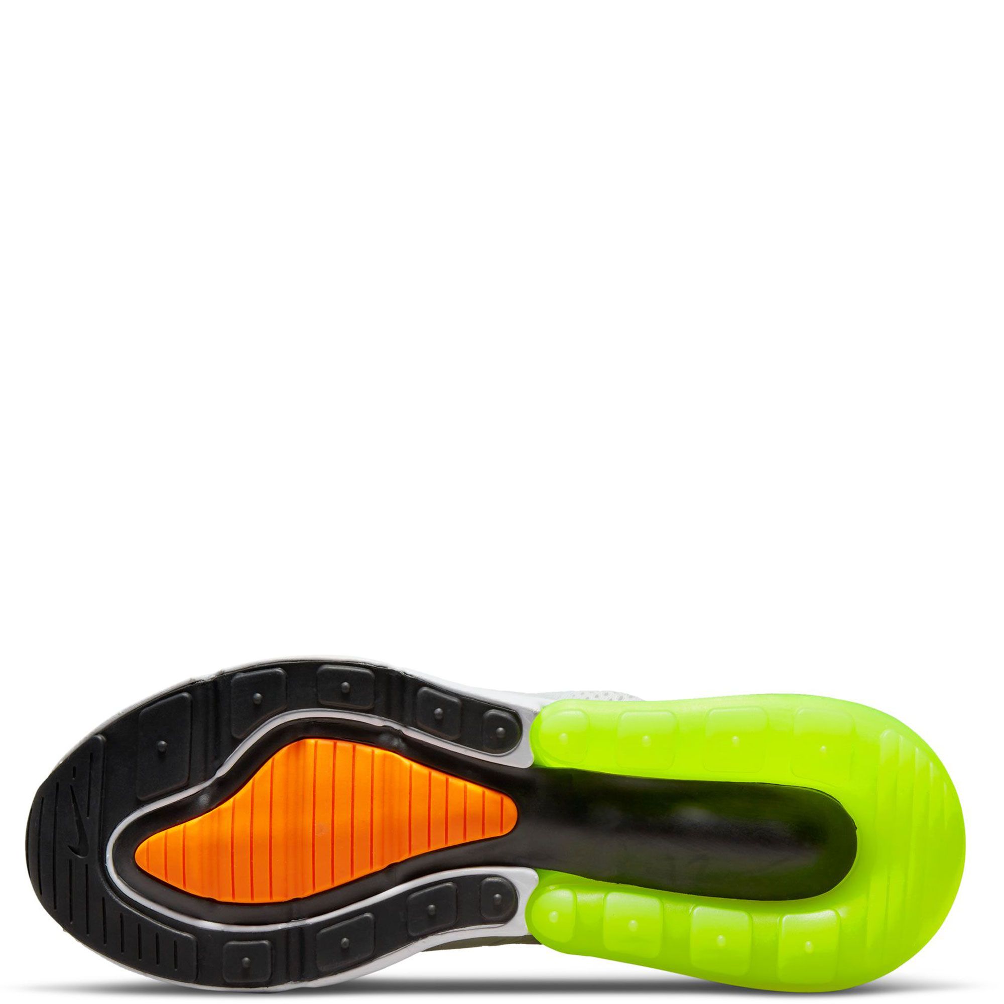 Women's Nike Air Max 270 Nerf White Volt Green Blue Orange DO6691-100 sz 5.5