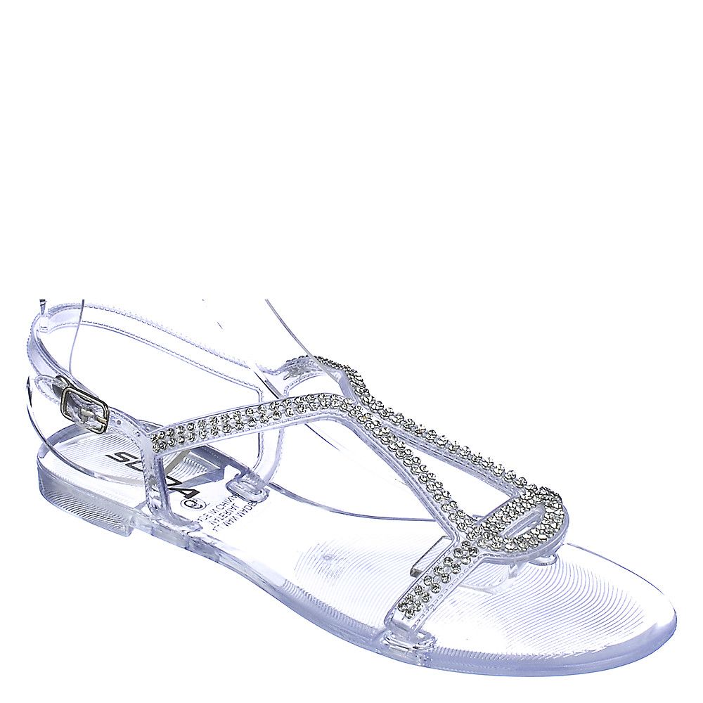 SODA Fizz-S Jeweled Sandal FD FIZZ/CLEAR - Shiekh