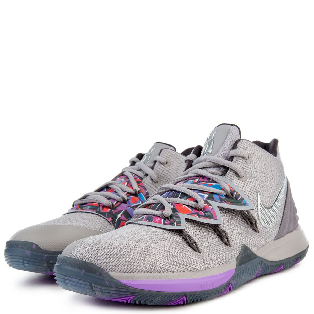 grey and purple kyrie 5