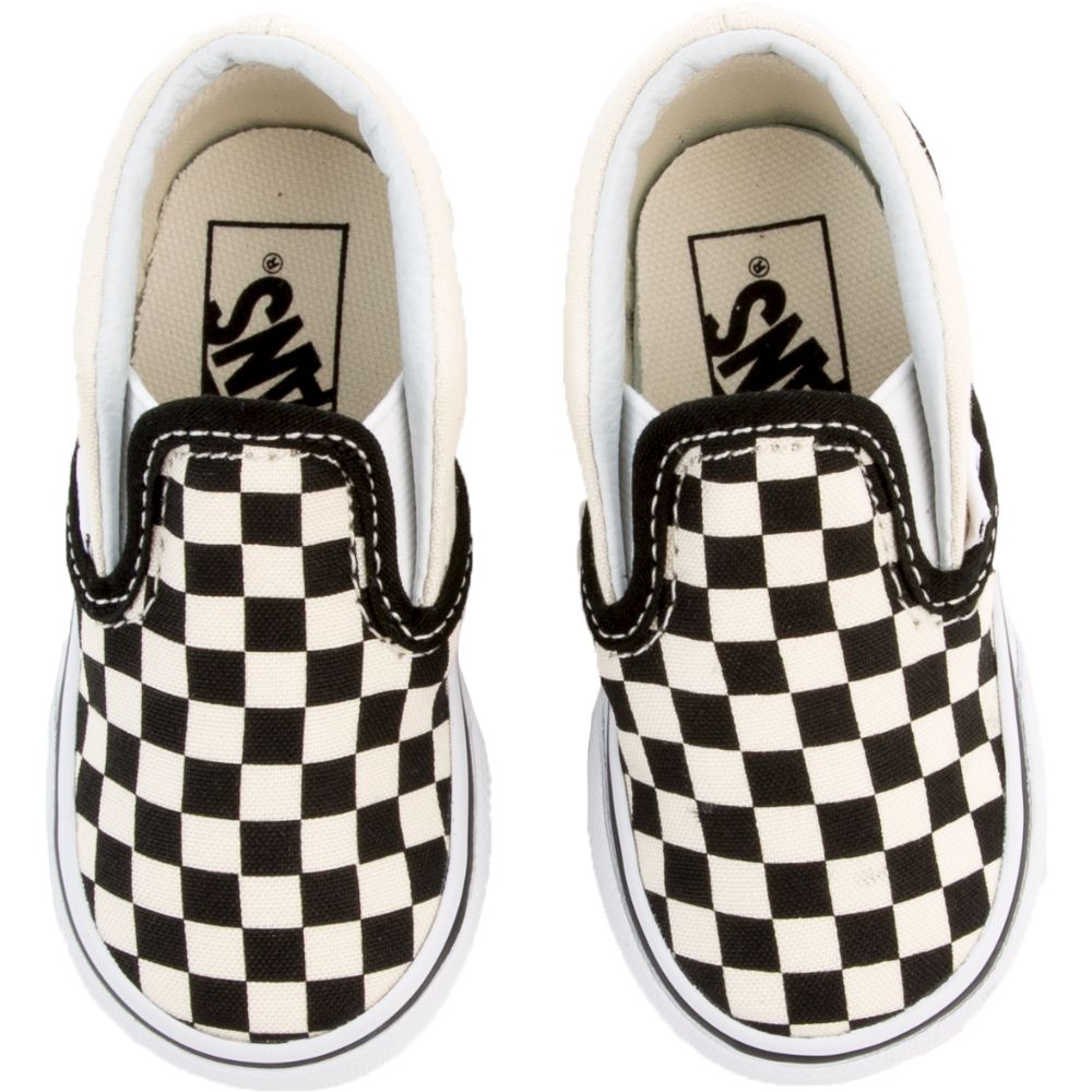 VANS (TD) Checkerboard Slip-On VN000EX8BWW - Shiekh