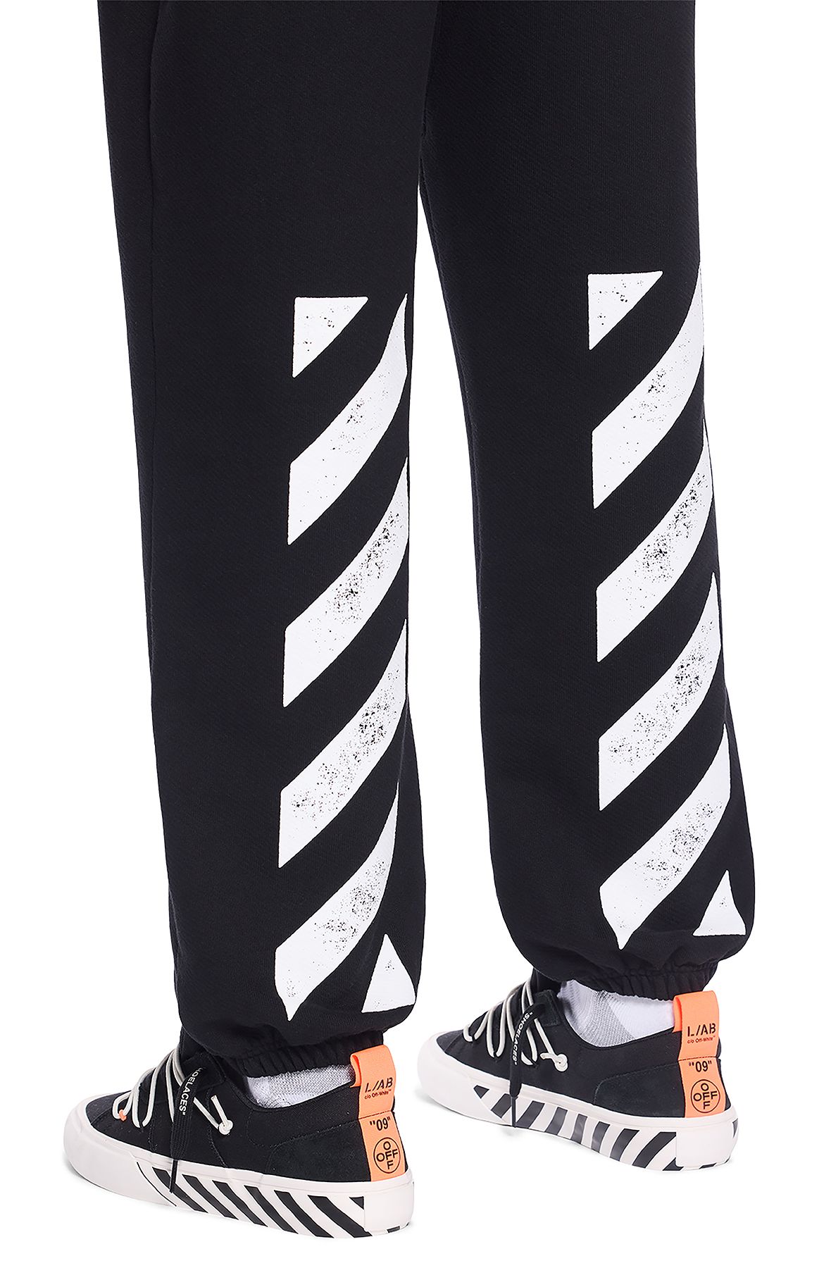 LAB CO OFF WHITE L/AB Core Diagonal Joggers 44LABF26B052-001 - Shiekh