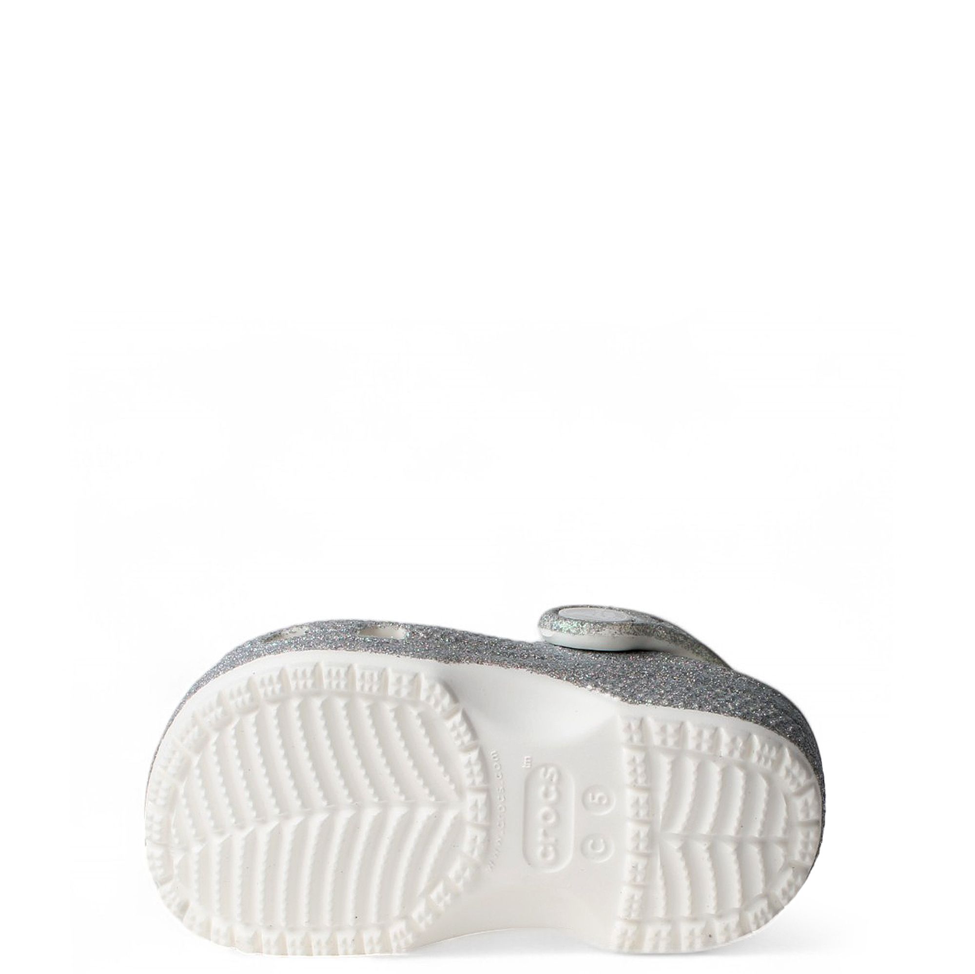 CROCS Toddler Glitter Clog 210985-100 - Shiekh