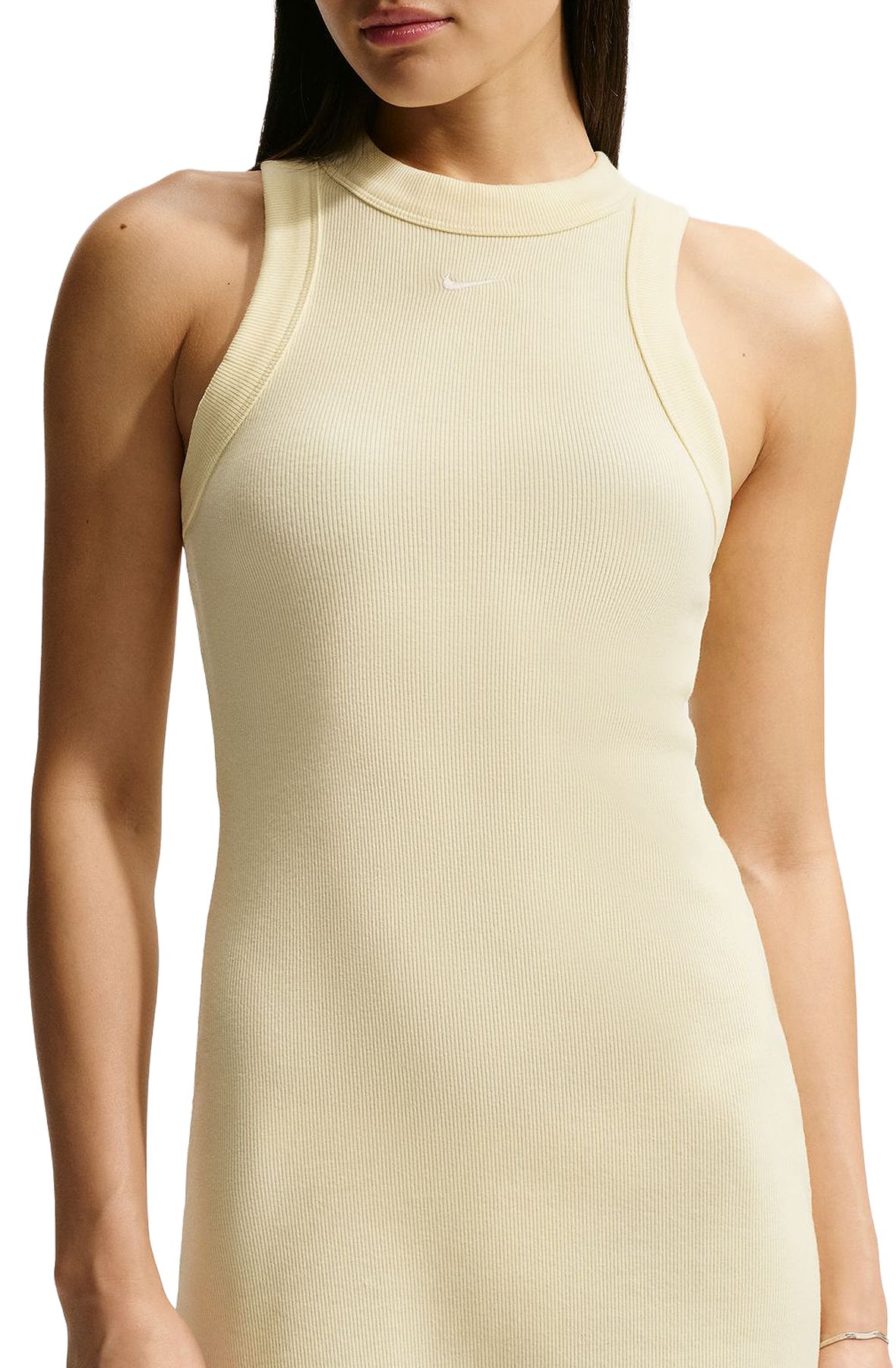 Nike SPORTSWEAR CHILL KNIT TIGHT RIBBED TANK DRESS | Arden Fair