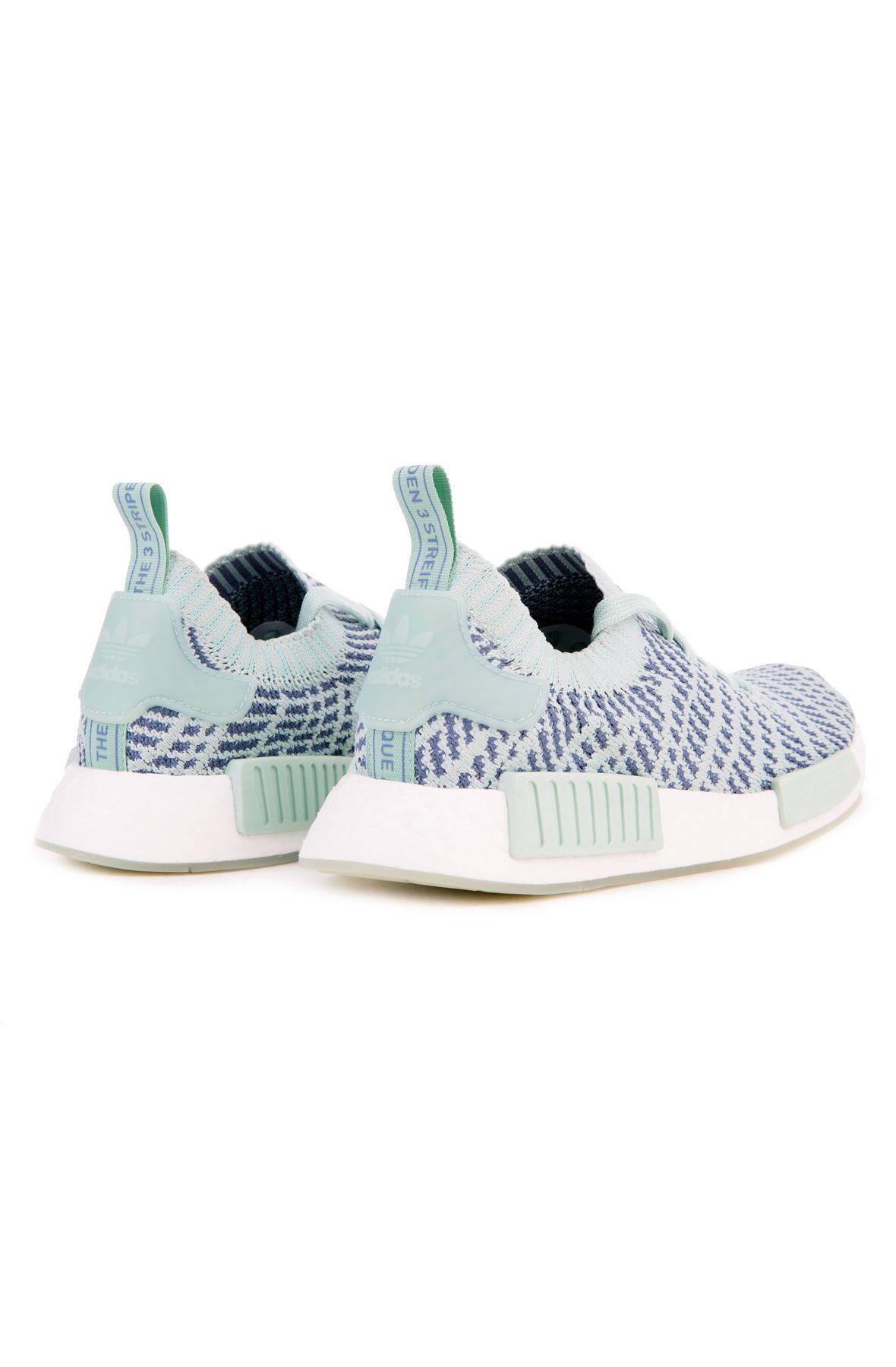 nmd r1 stlt primeknit steel and ash pearl