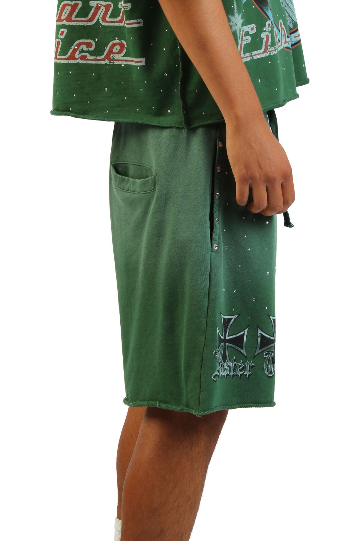 FIRST ROW Constant Practice Shorts FRBS1008A-GRN - Shiekh