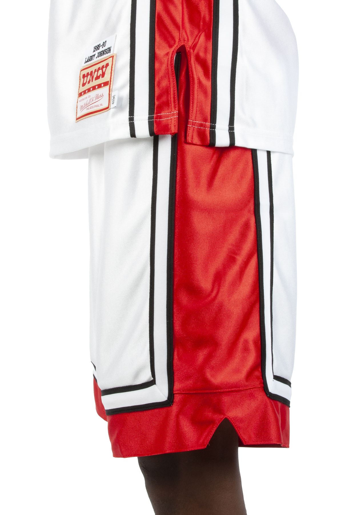 ウェア MITCHELL & NESS AUTHENTIC SHORTS MITCHELL AND NESS UNLV 1989 Authentic Shorts ASHR3451-LVE89PPPWHIT