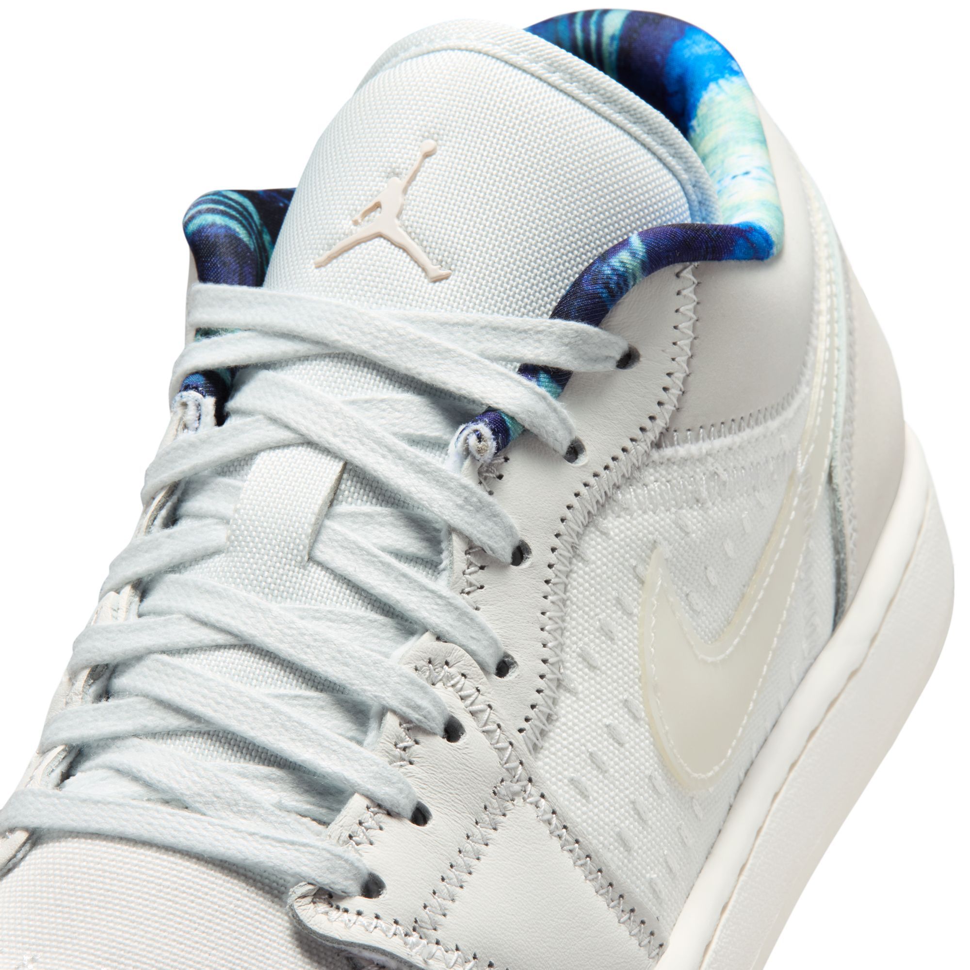 Size 11 - Air Jordan 1 SE Low Summit White Sail Air Jordan 1 Low SE Apla (Summit White/Sail-Multi-Color-Off  main image 2