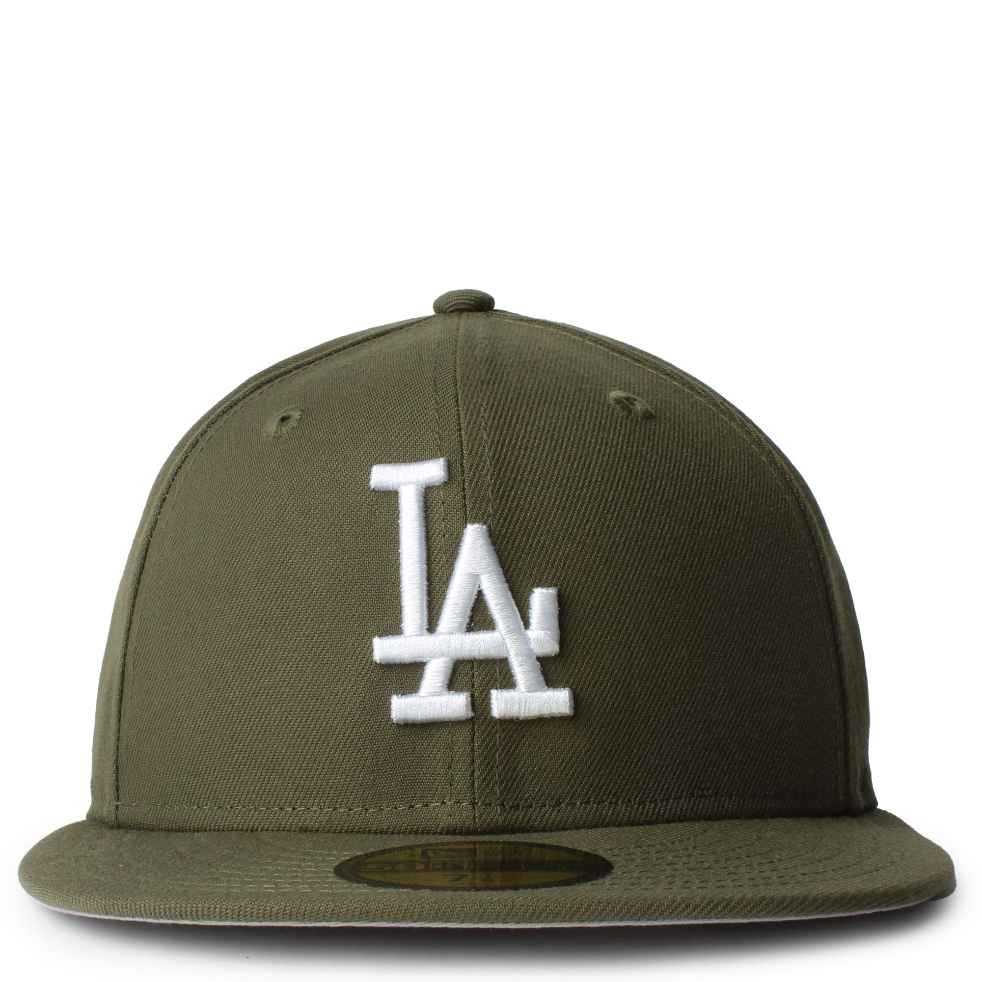 Men's New Era White Los Angeles Dodgers Sky 59FIFTY Fitted Hat
