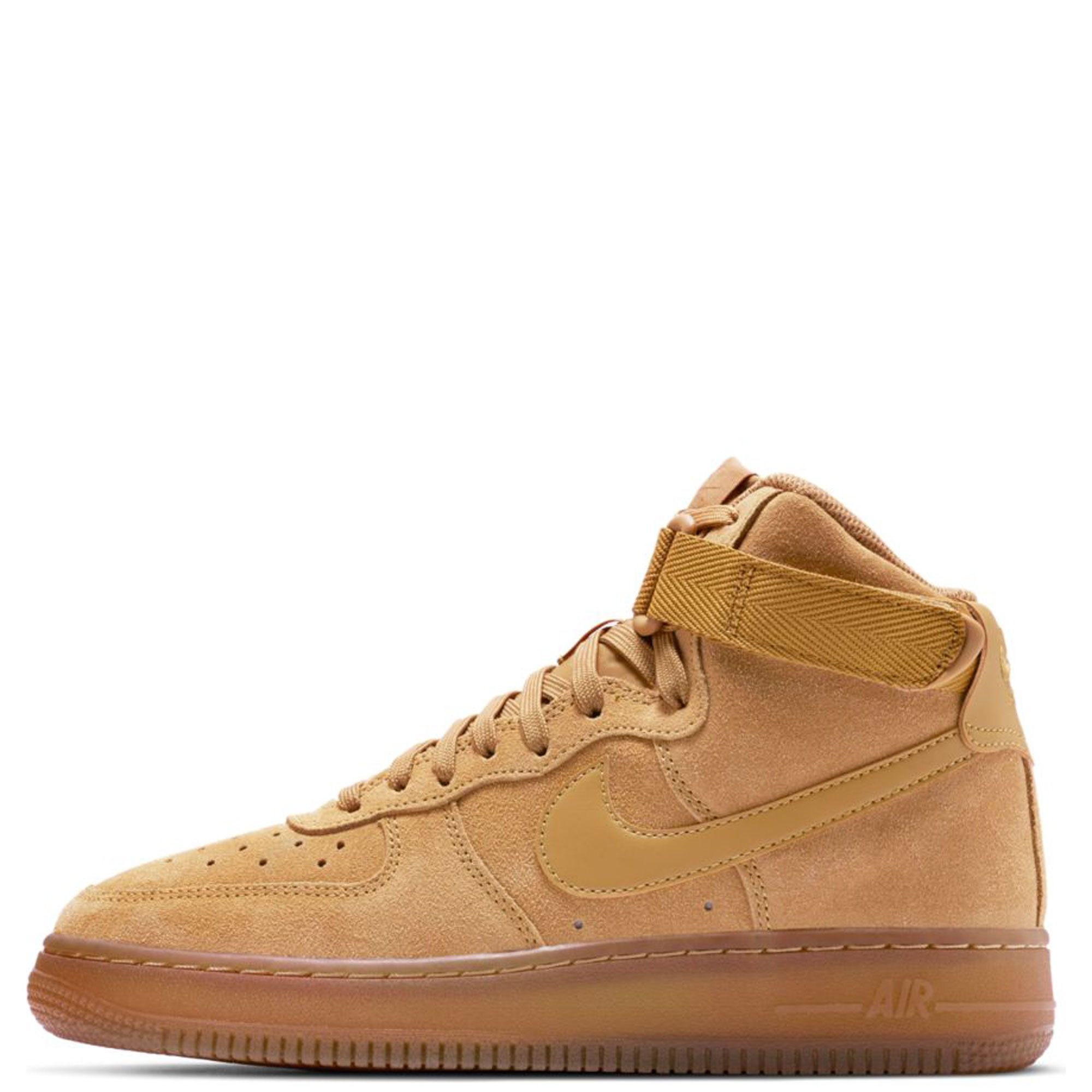Air Force 1 High LV8 3 GS 'Wheat' - Nike - CK0262 700 - wheat/wheat/gum  light brown