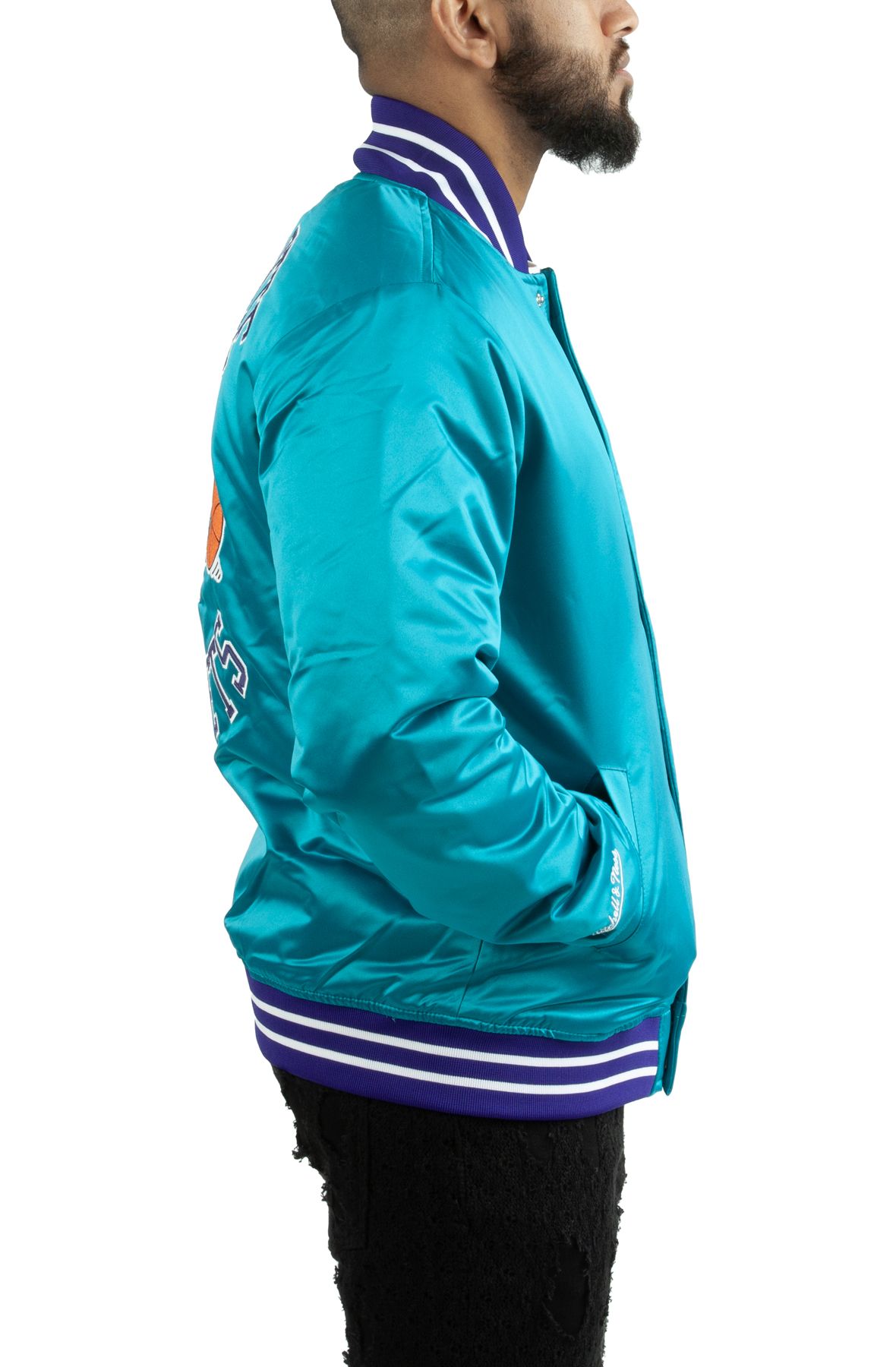 Charlotte Hornets Mitchell & Ness Jacket shops Size 2XL MSRP $120