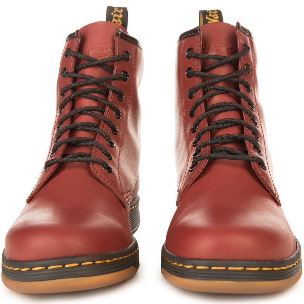 Men�s Newton Cherry Red Boots Shiekh Shoes