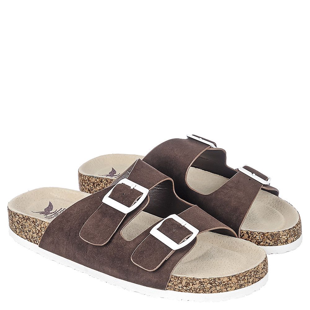 Women s Melbourne 03 ST Flat  Sandal  Brown