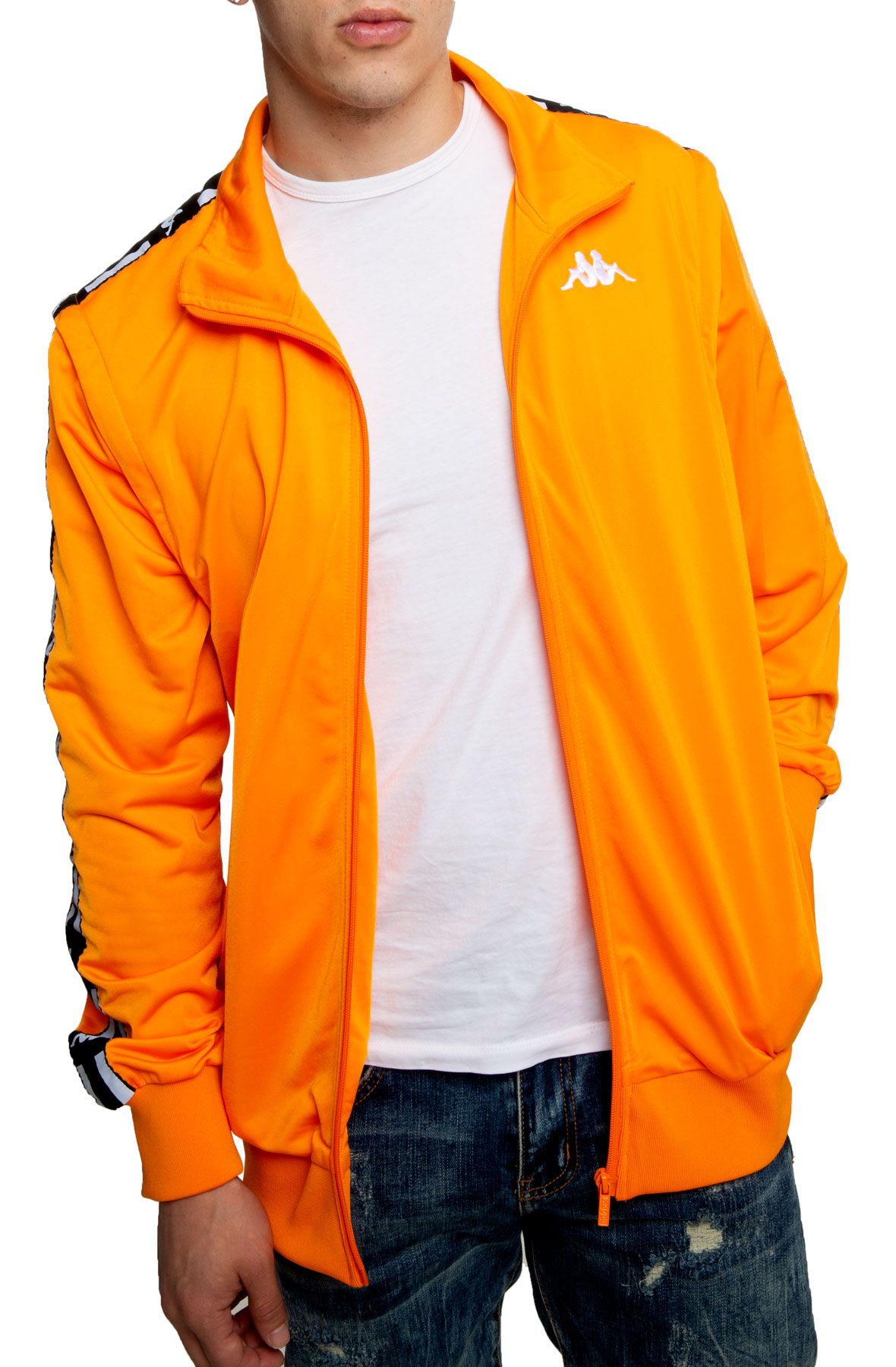 orange kappa jacket