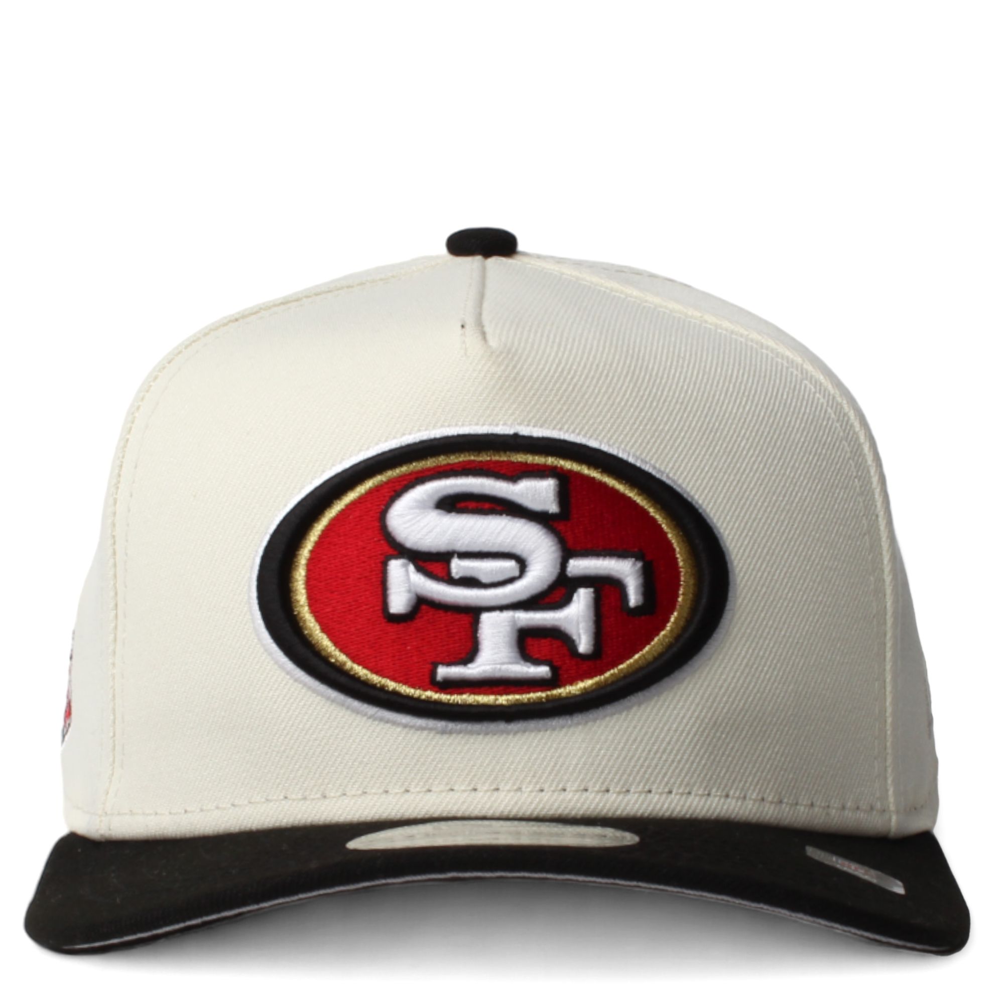 New Era San Francisco 49ers Cream Red 59Fifty fitted NFL hat