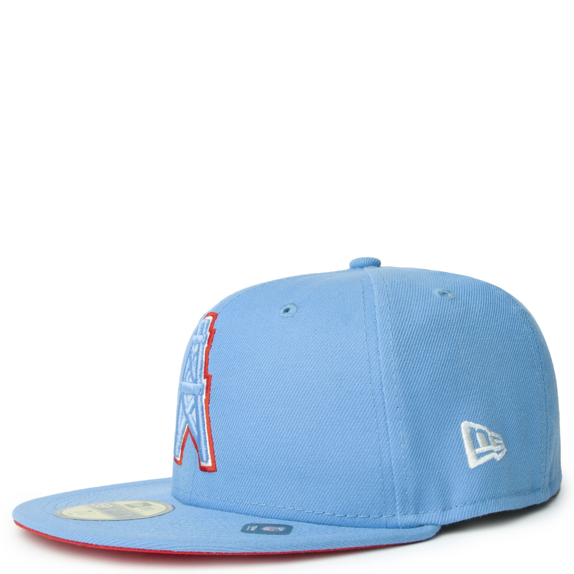 Houston Oilers Navy New Era 59FIFTY Fitted Navy / Radiant Blue | Front Door Red | Snow White / 7