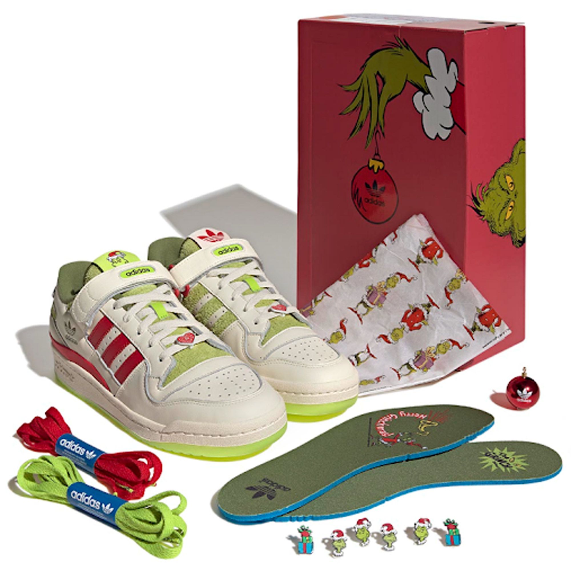 ADIDAS The Grinch x Forum Low ID3512 - Shiekh
