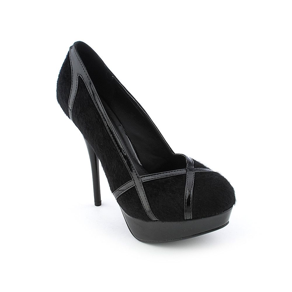 black pony hair shoes