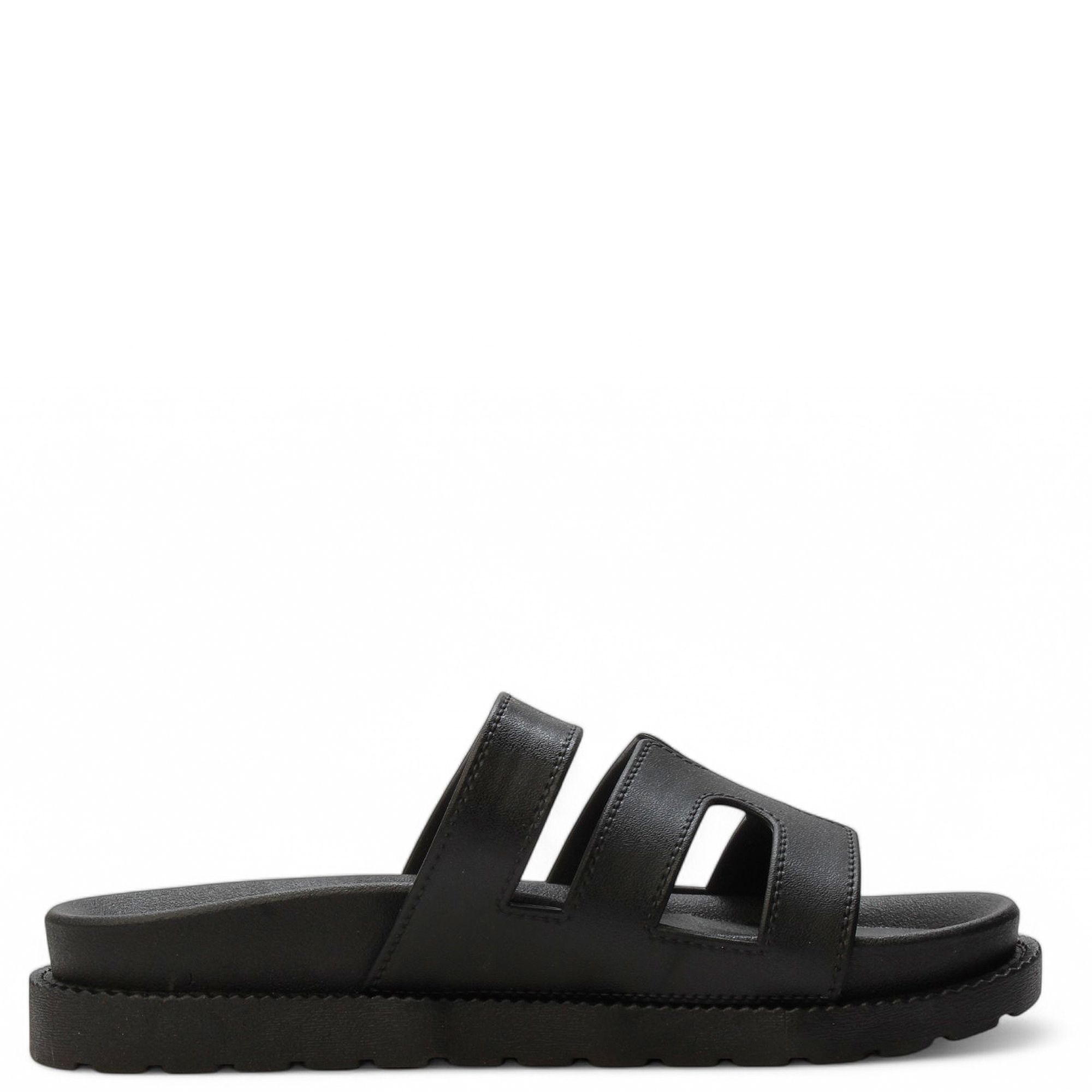LEGEND FOOTWEAR INC Gino-24 Flat Slide GINO-24-BKPV - Shiekh