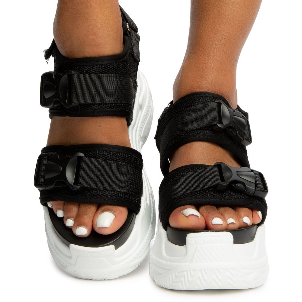 peach strappy sandals