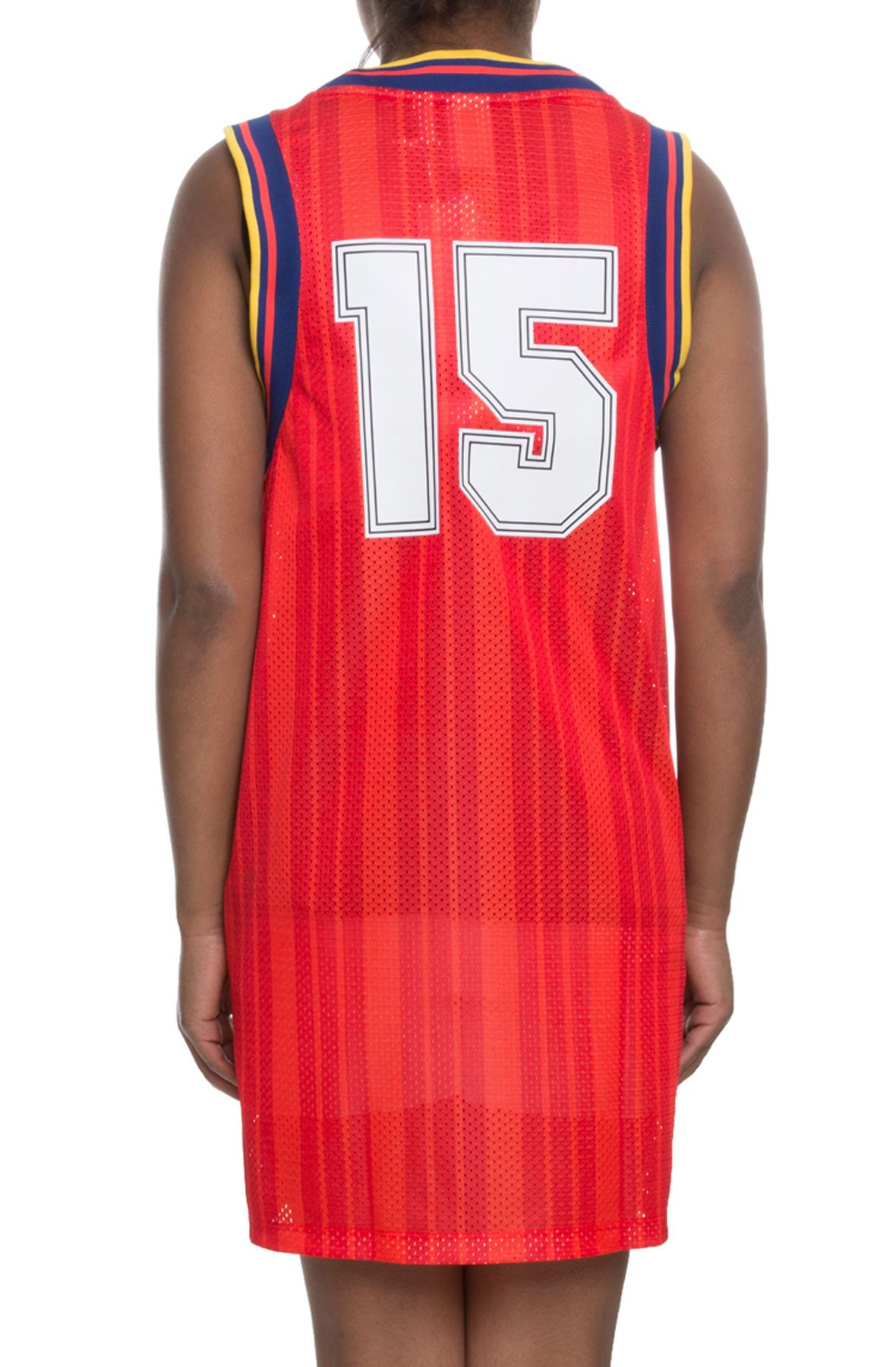 adidas Women's Originals Spain Tank Dress, Red - Size Small