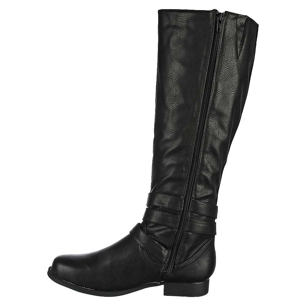 TWIN TIGER Prima-12H Knee-High Boot PRIMA-12H/BLACK - Shiekh