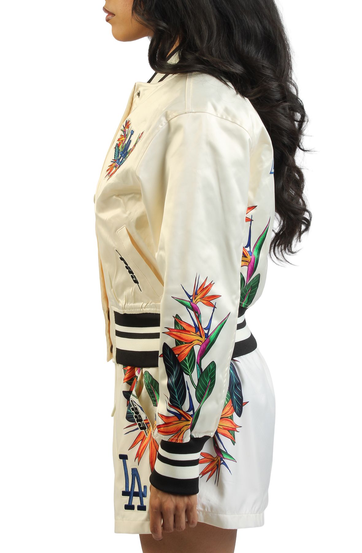 PRO STANDARD MLB Los Angeles Dodgers Paradise Satin Jacket