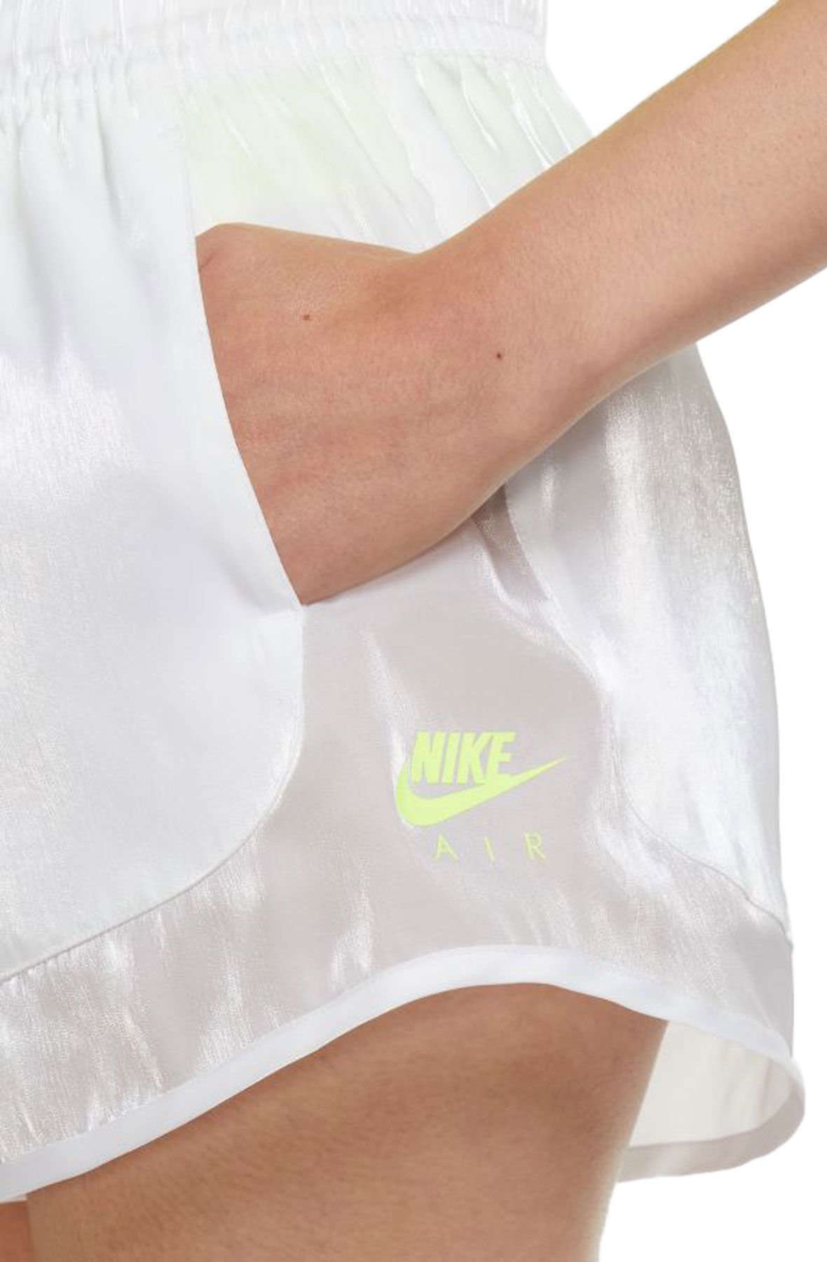 nike air shorts white