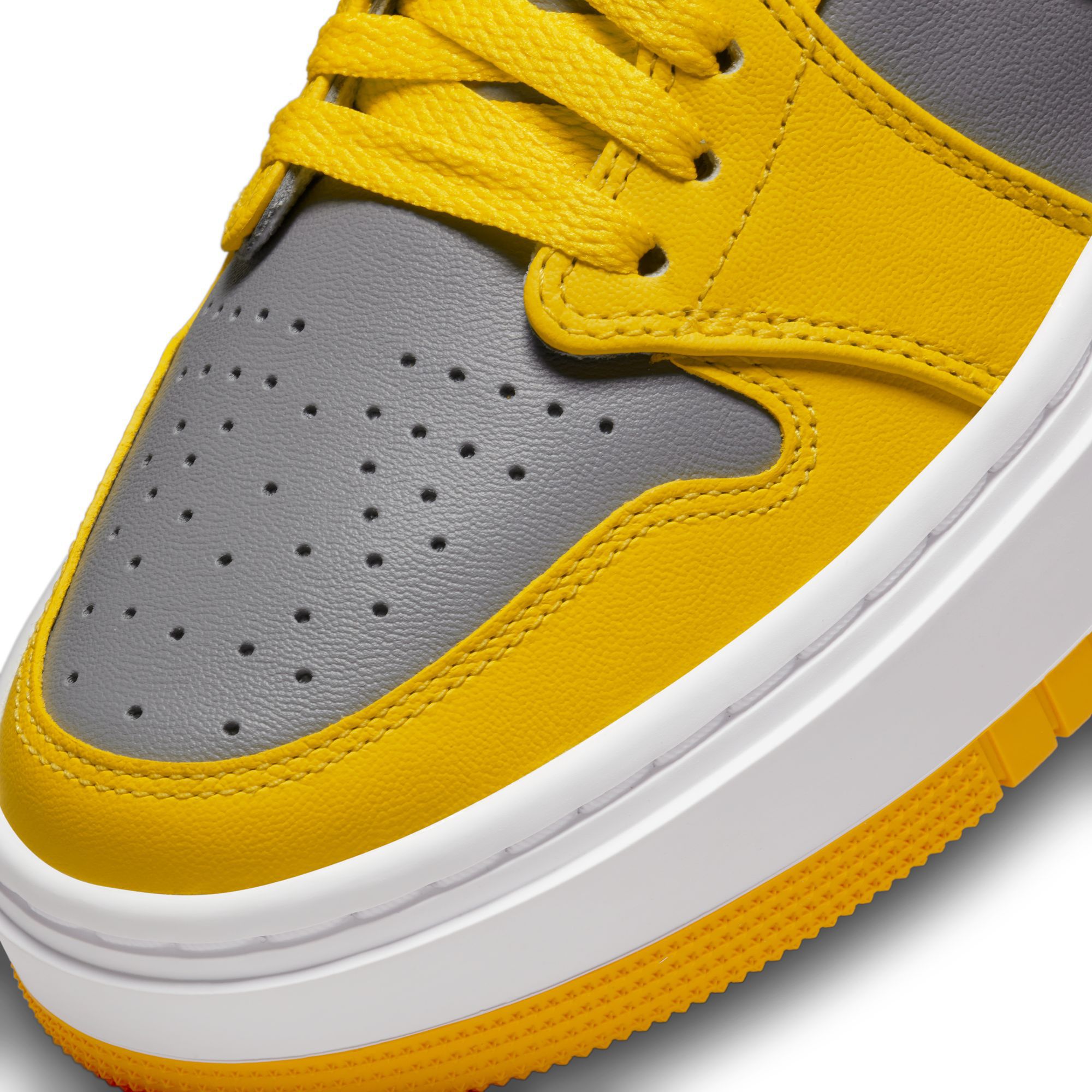 ★人気★【NIKE】★(W)Jordan 1Elevate Lo.w★Varsity Maize★ Air Jordan 1 Elevate Low Cement Grey Varsity Maize Shoes