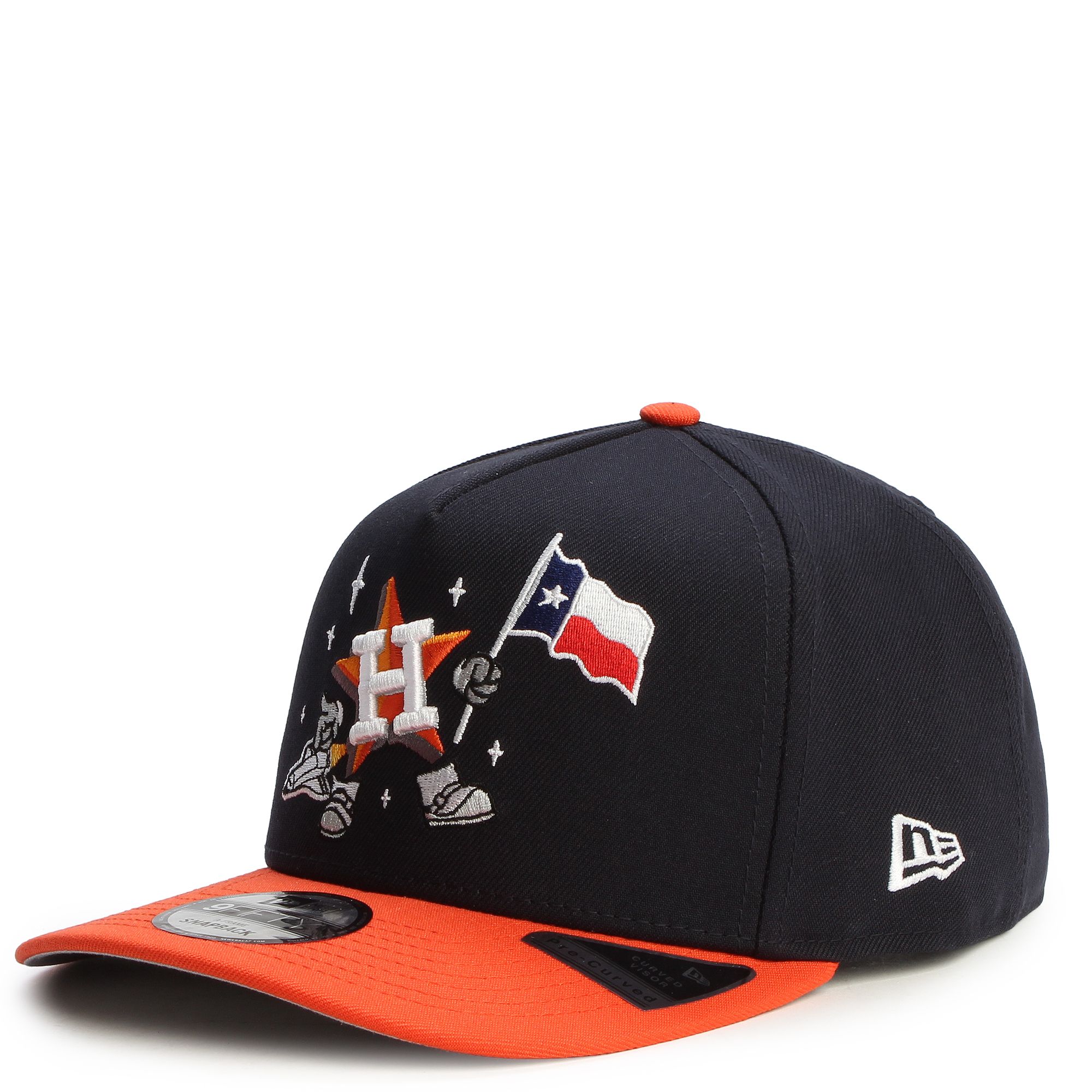 NEW ERA CAPS MLB Houston Astros Cartoon 950 A-Frame Pre-Curved