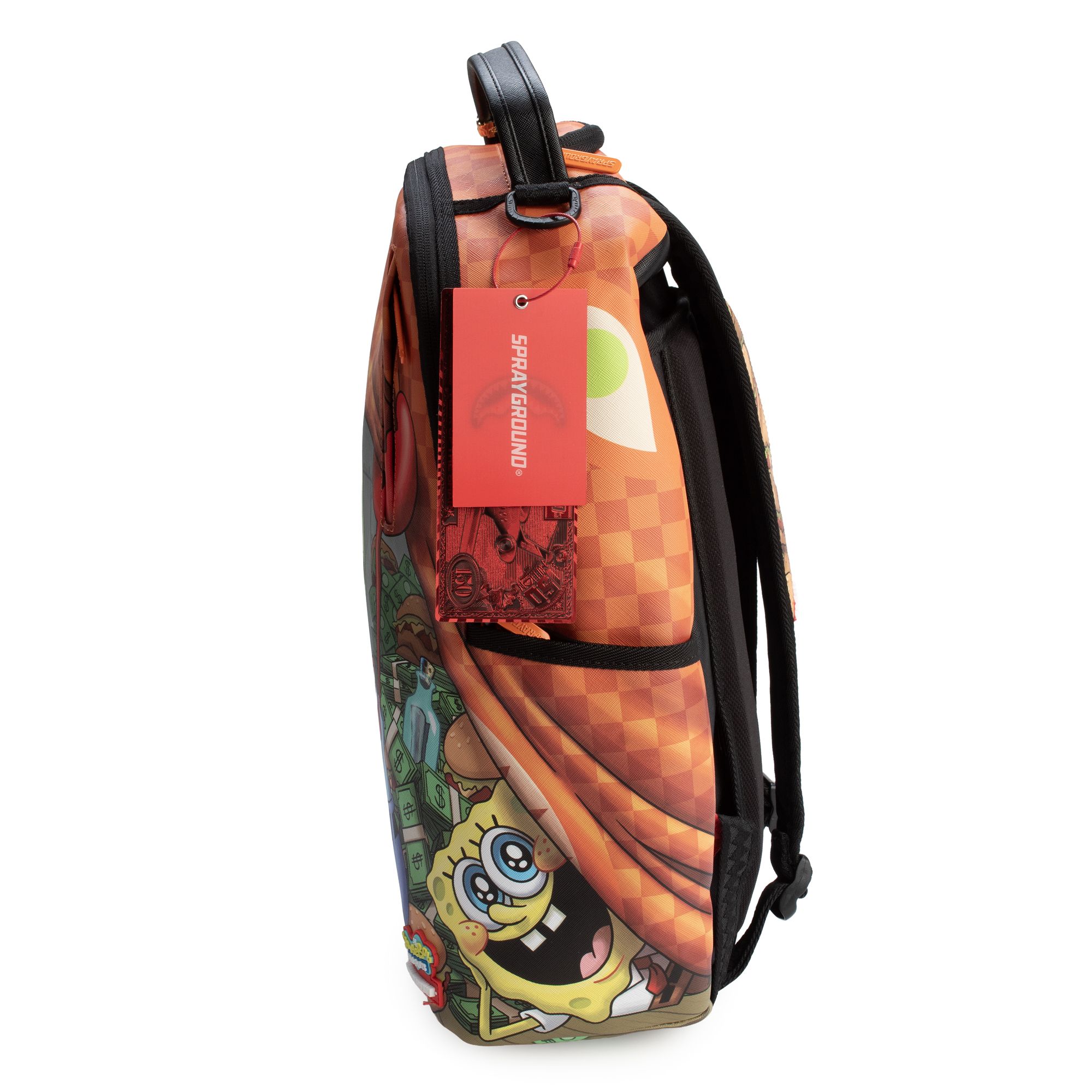 Sprayground Money Up For Krabs Backpack - Thumbnail 2