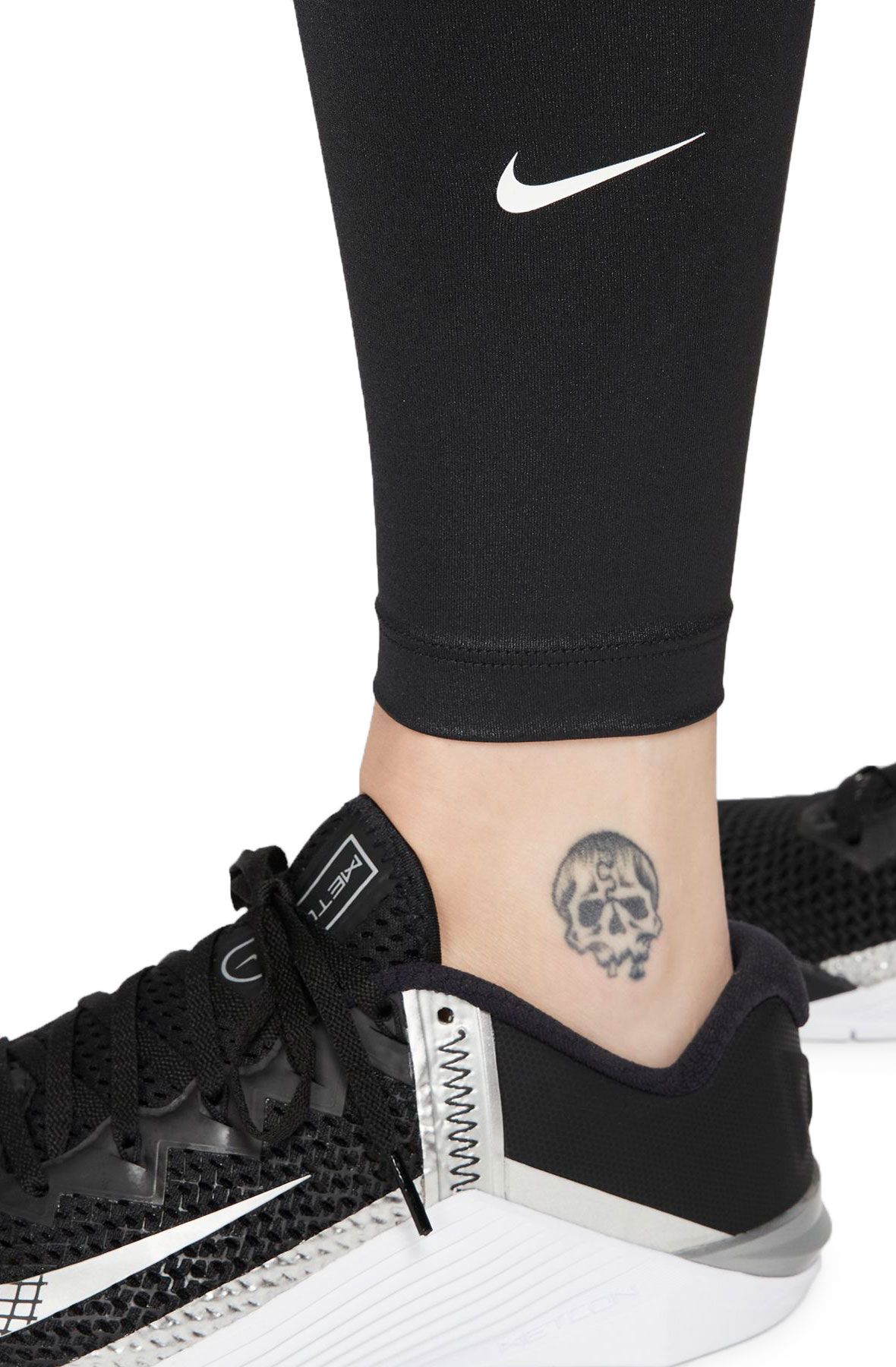 Nike Performance PLUS - Leggings - black white/black 