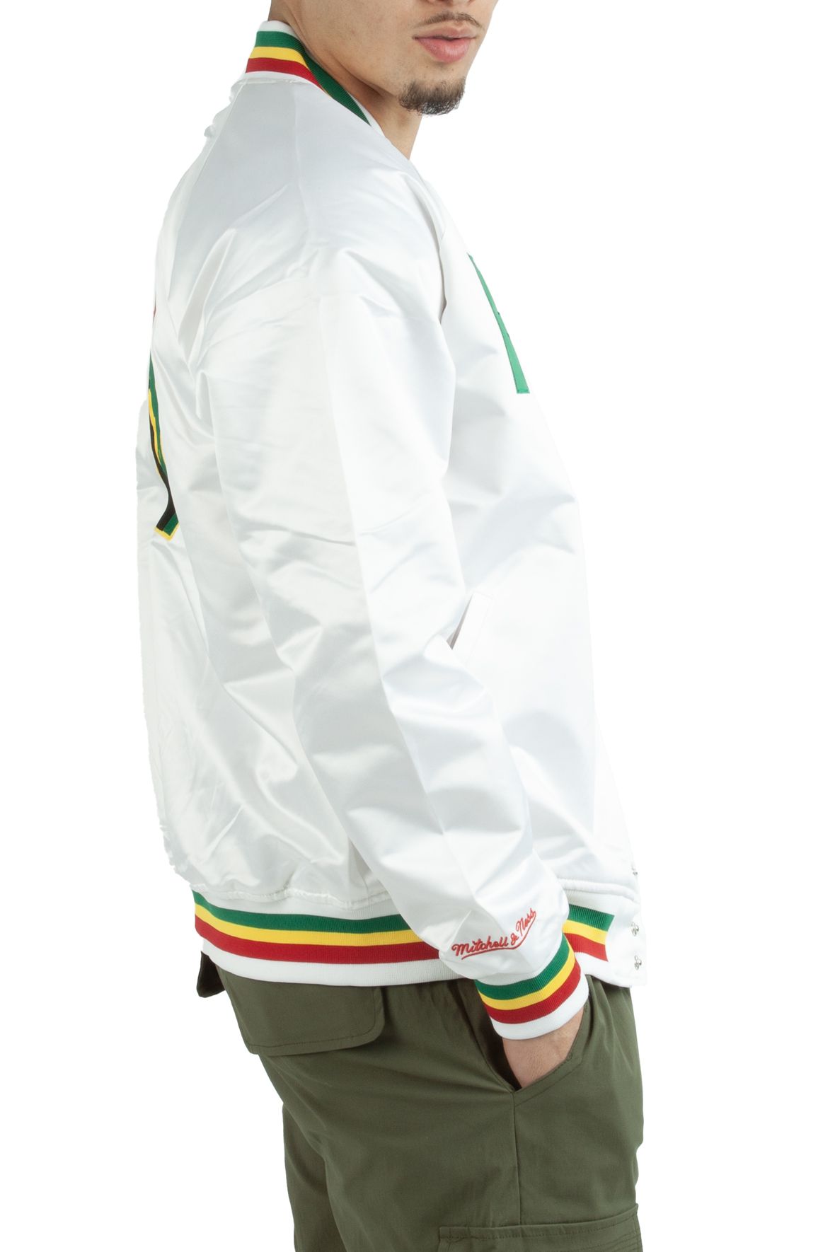 Mitchell & Ness Hbcu Lightweight Satin Jacket