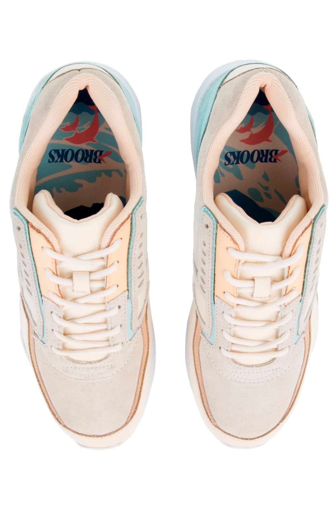 PINK DOLPHIN The x Brooks Tsunami Regent in and Turquoise  display picture 1