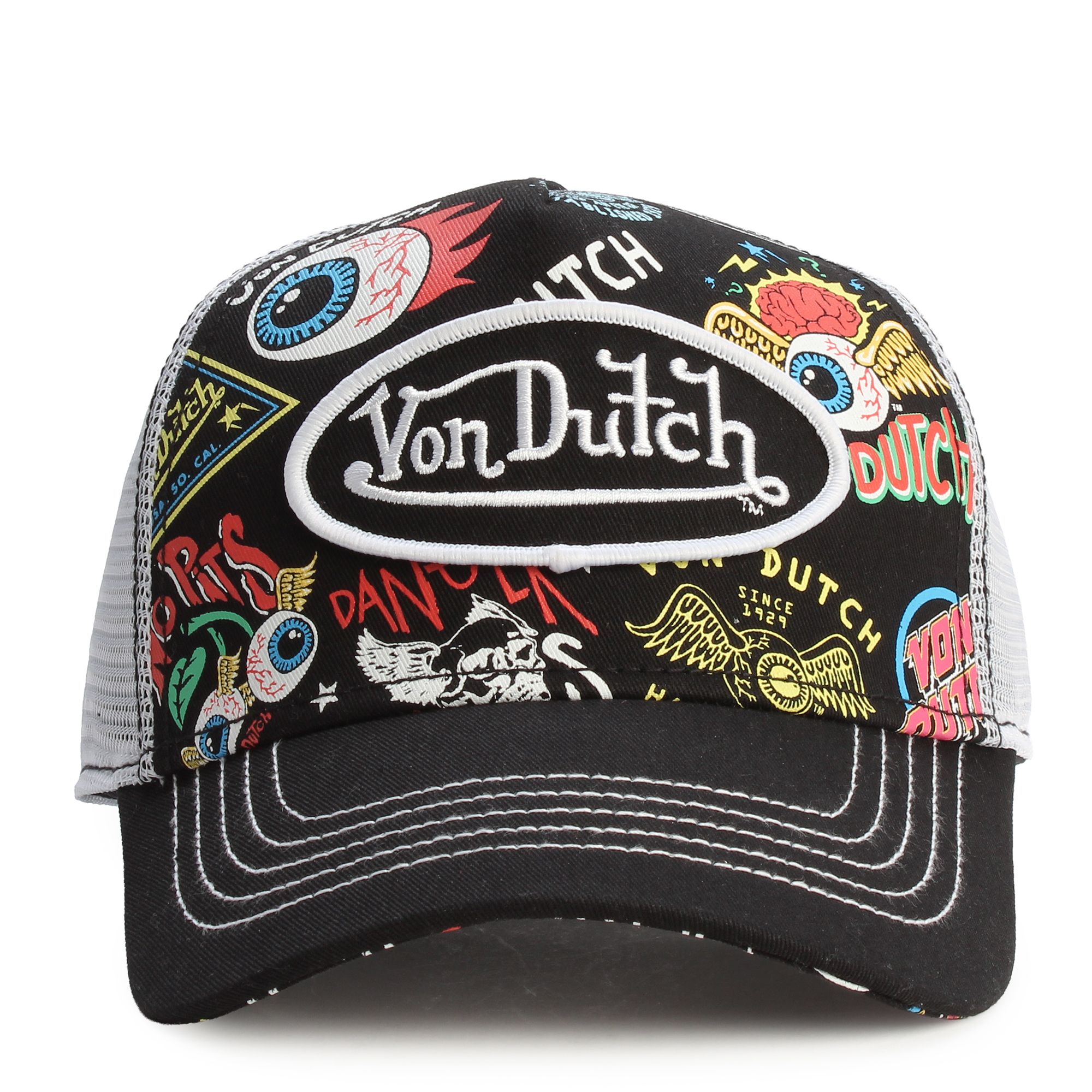 VONDUTCH Von Dutch Trucker Hat VDHH0006-010 - Shiekh