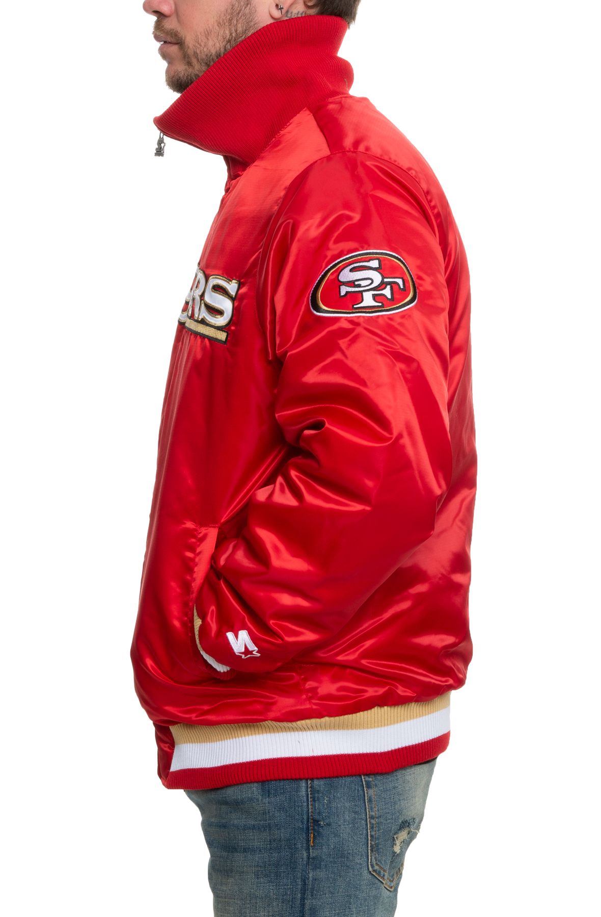 mens 49ers varsity jacket