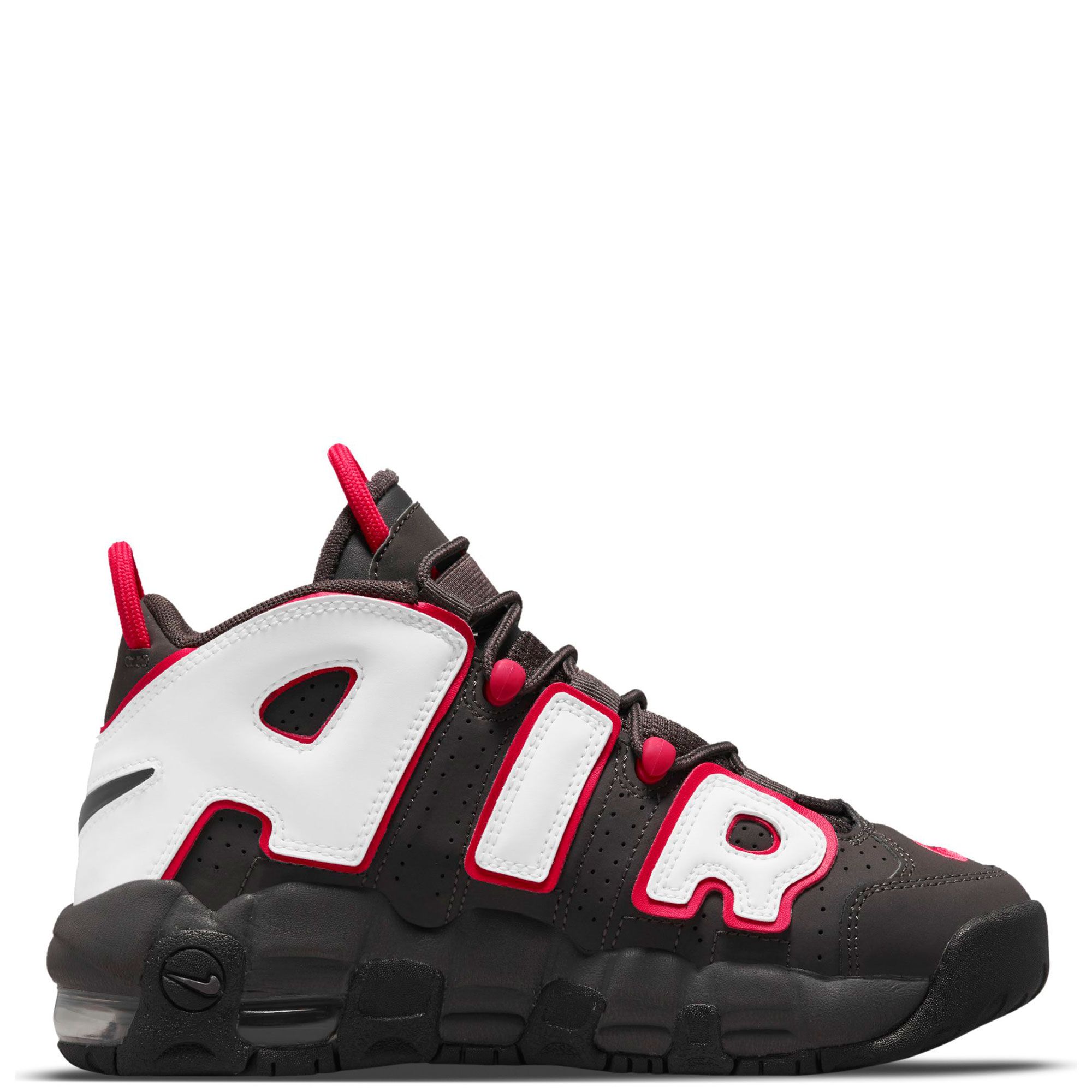 Nike Air More Uptempo Black/Red GS 4Y