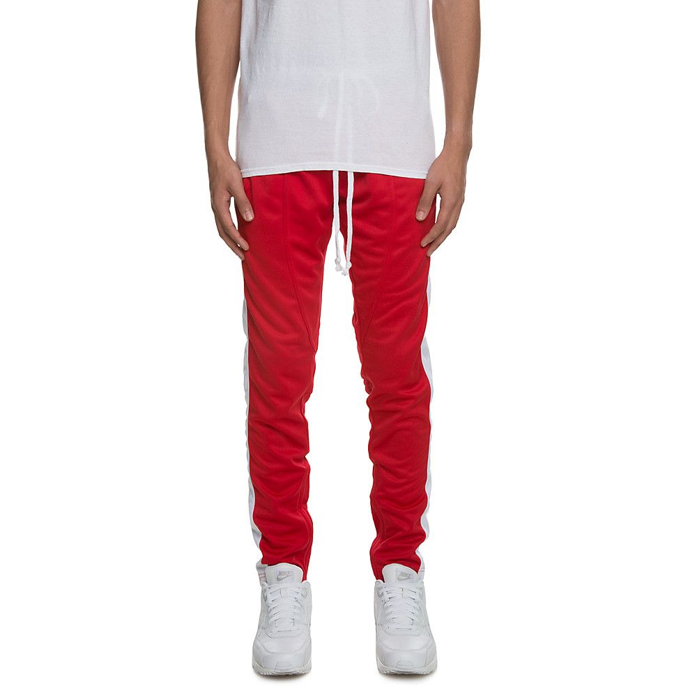 Men's FB Track Pants RED/WHITE