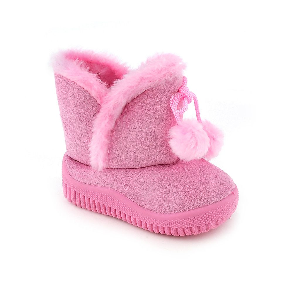 infant fur boots