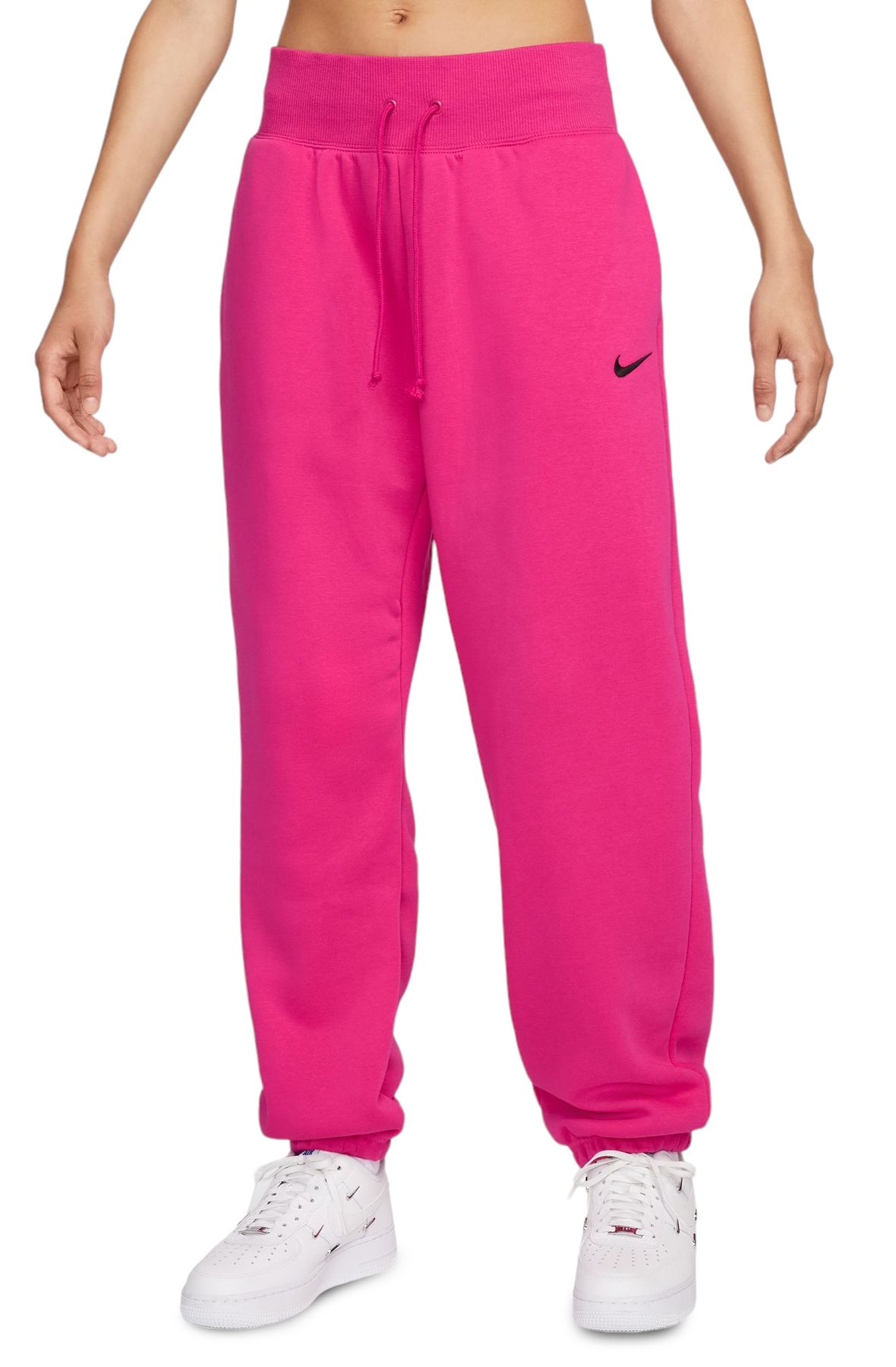 Nike Sportswear Phoenix Fleece Women's High-Waisted Joggers XL Pink  Sweatpants