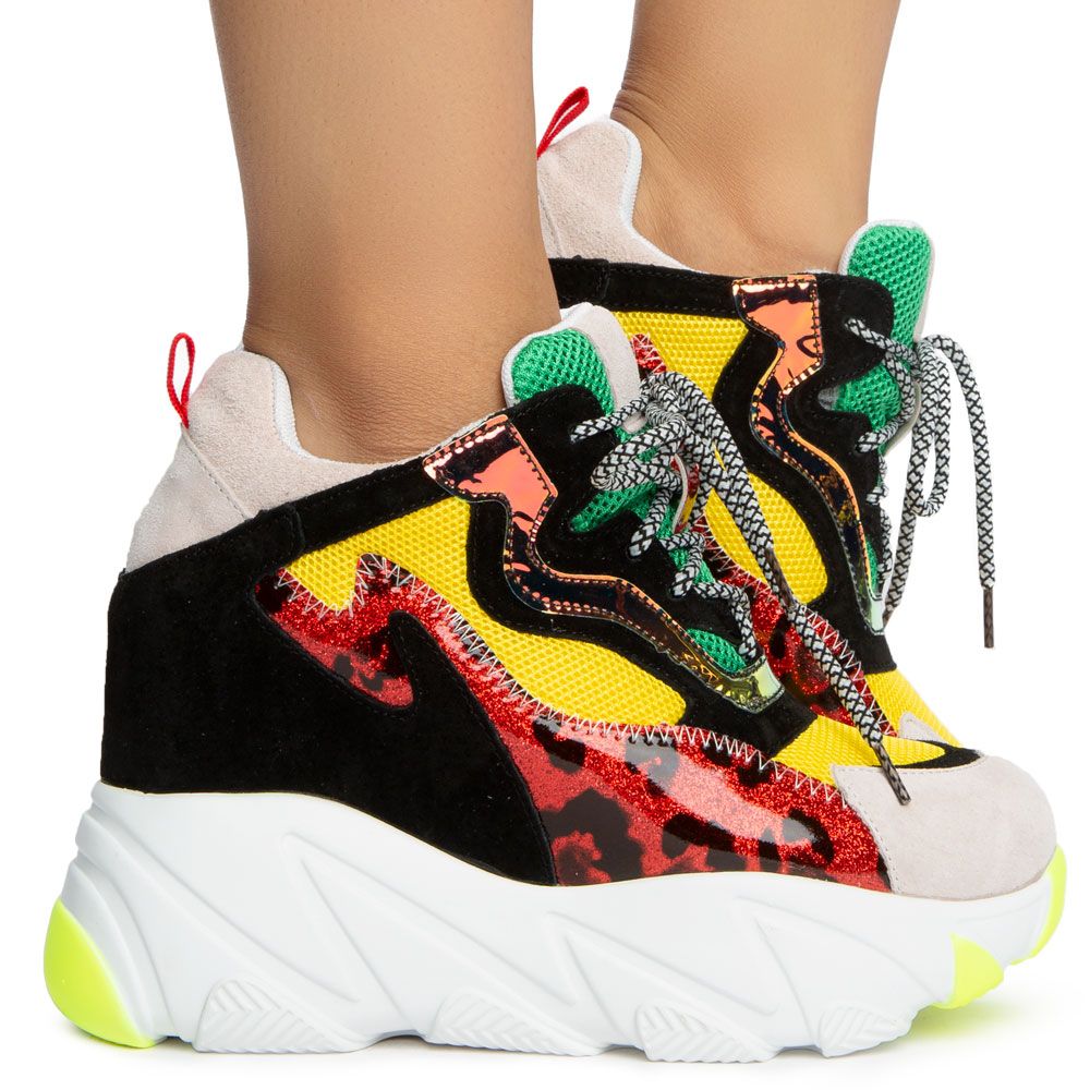 hidden wedge ankle boots