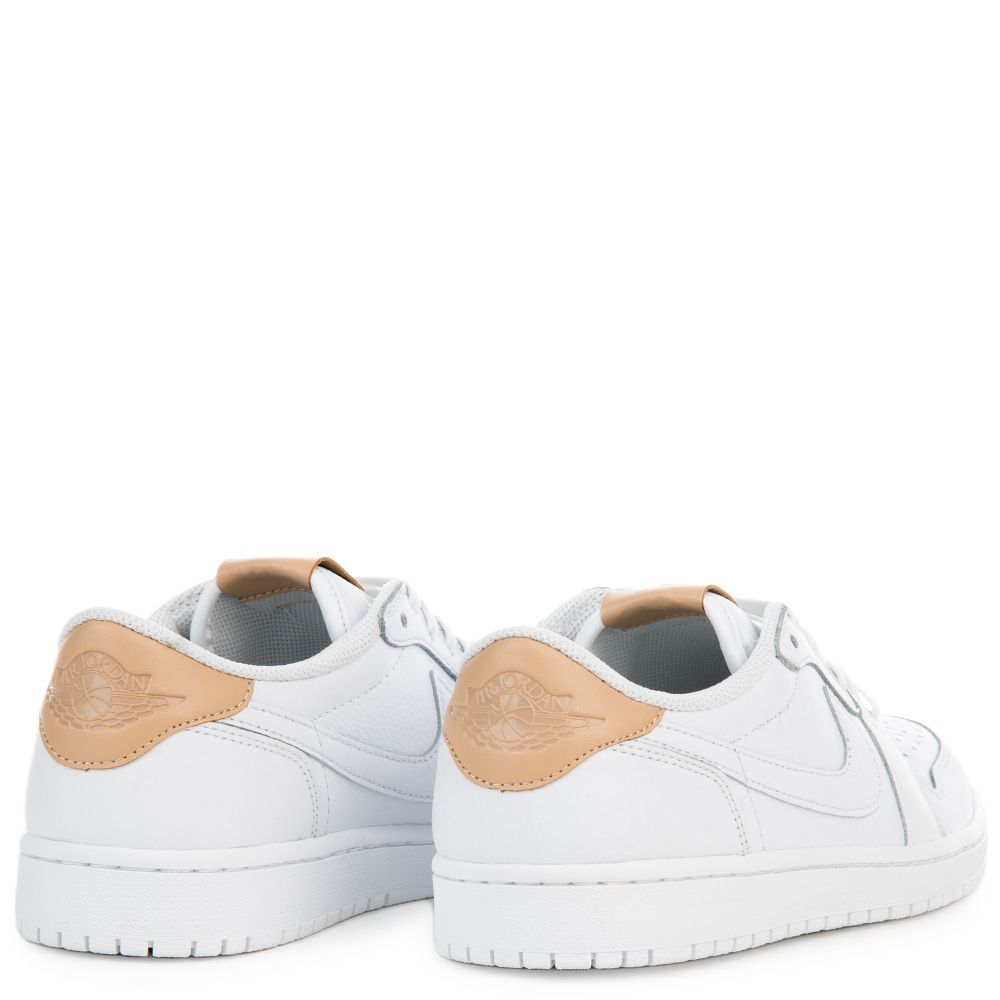 air jordan 1 retro low og prm blanche vachetta tan