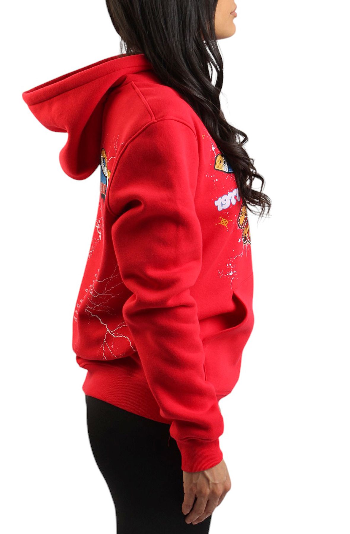 MAXIMA BETTY BOOP TOUR DATES HOODIE BT50020-ZRD - Shiekh MAXIMA BETTY BOOP TOUR DATES HOODIE BT50020-ZRD - Shiekh