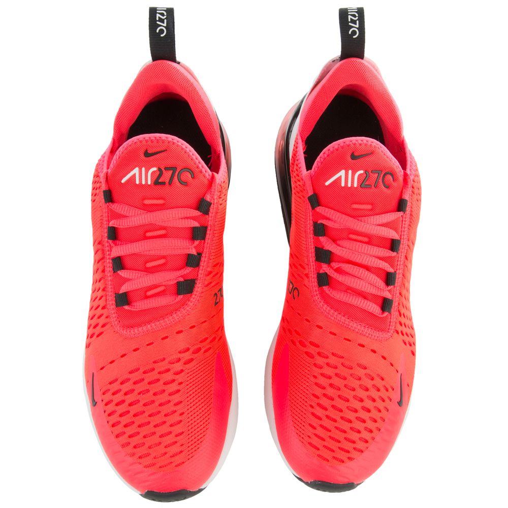Nike Air Max 270 Running Shoes Sneakers Red Orbit Black Vast Grey Men's  Size 14