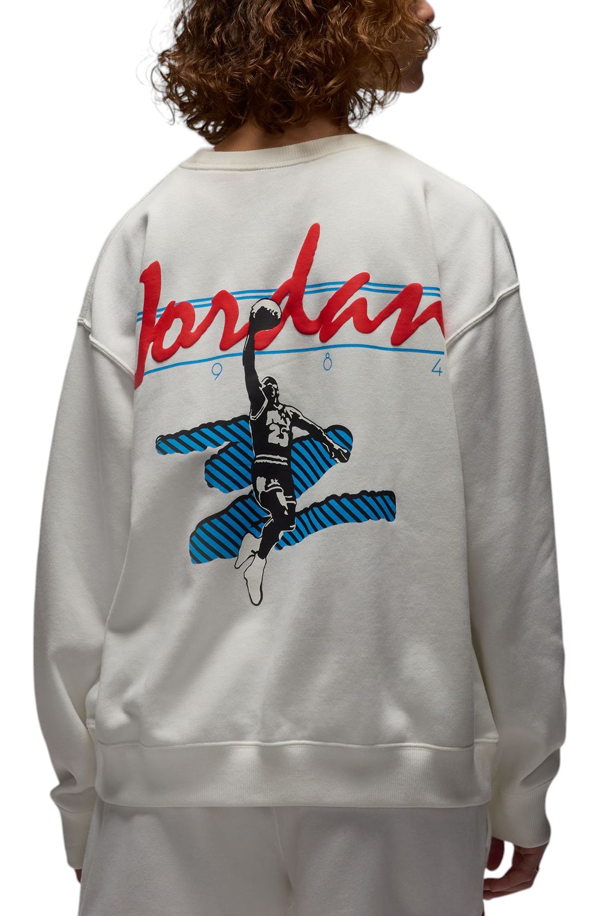 JORDAN Brooklyn Fleece Crew-Neck Sweatshirt HJ0151 133 - Shiekh